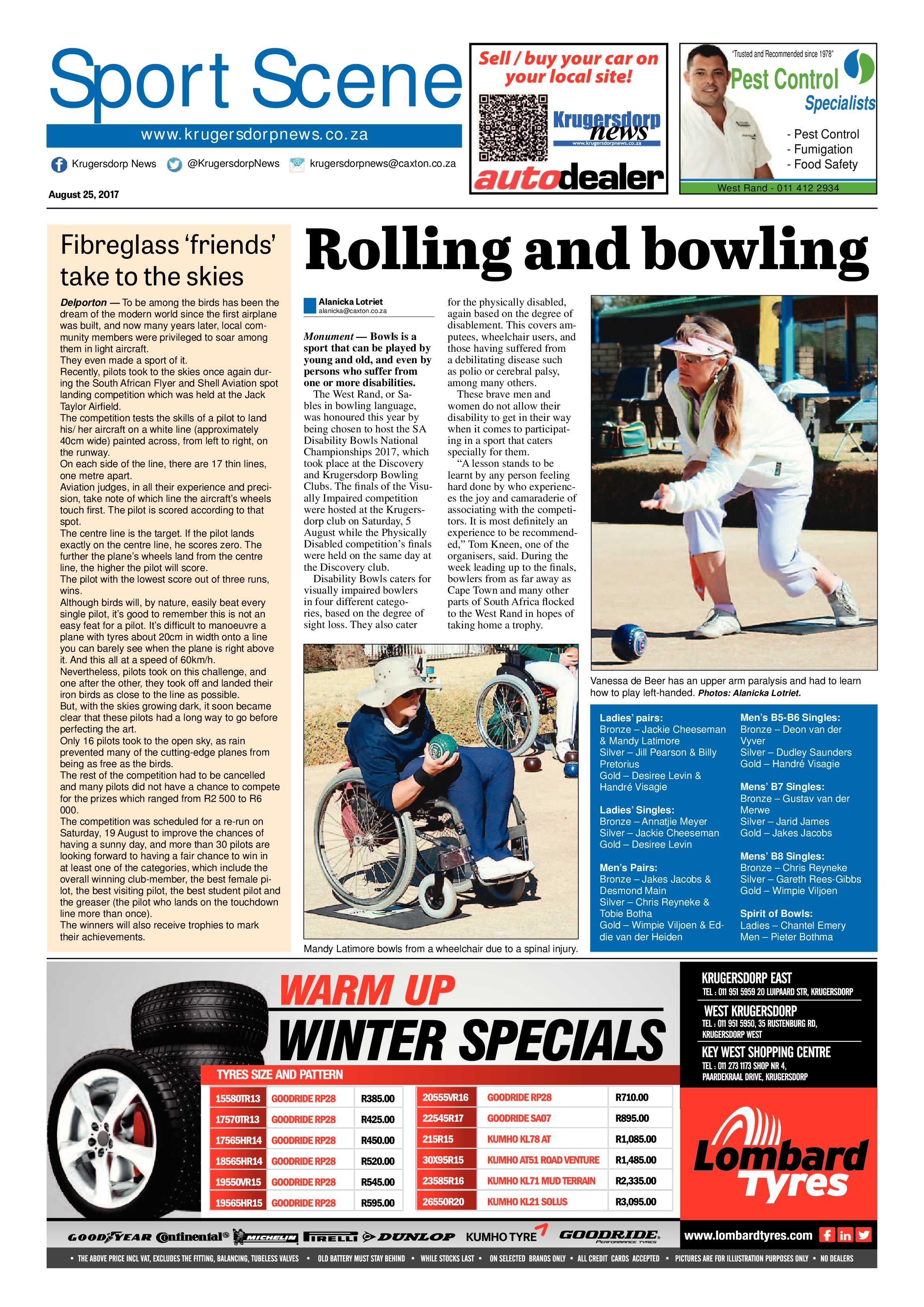 Krugersdorp News 25 August 2017 page 20