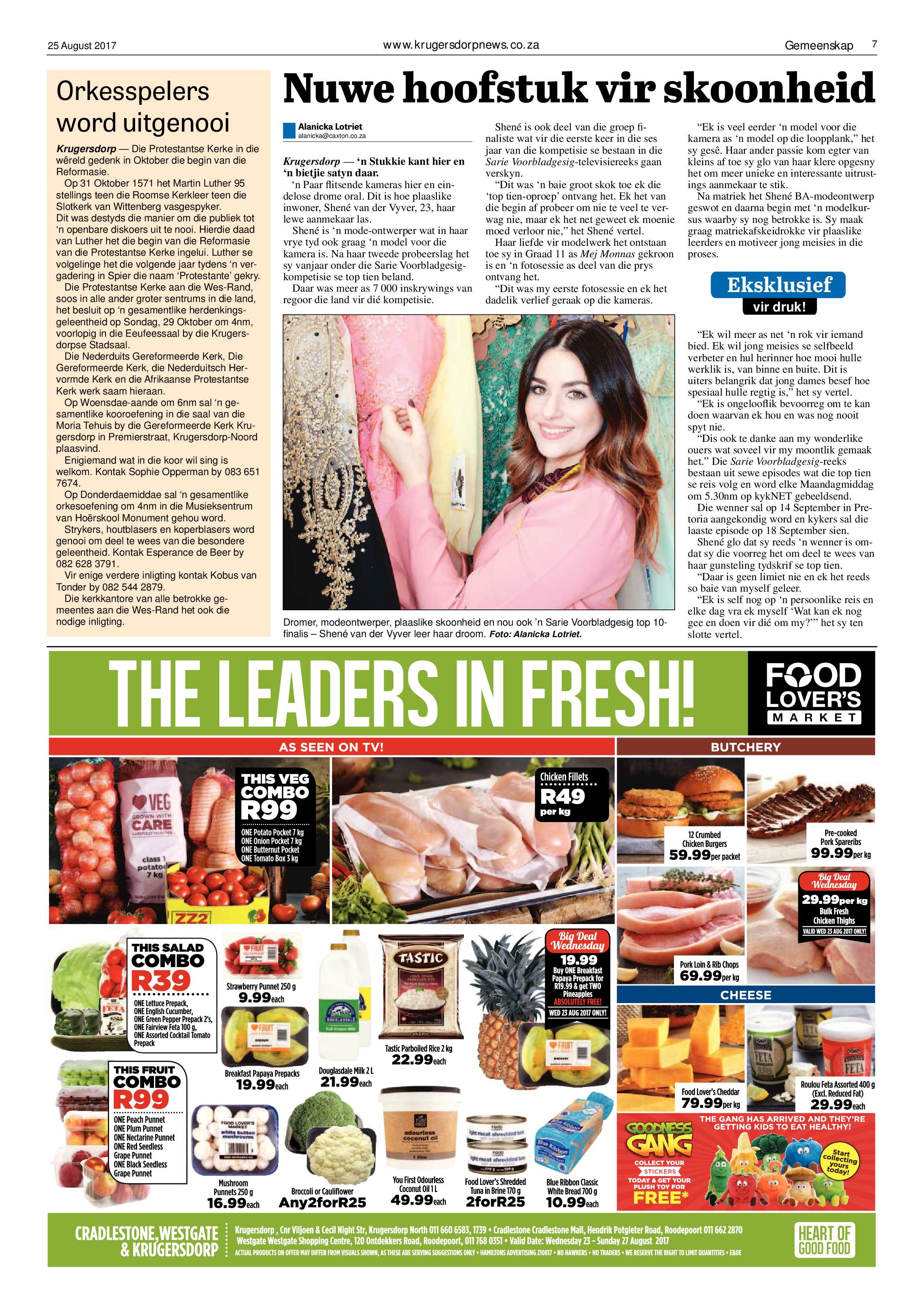 Krugersdorp News 25 August 2017 page 7