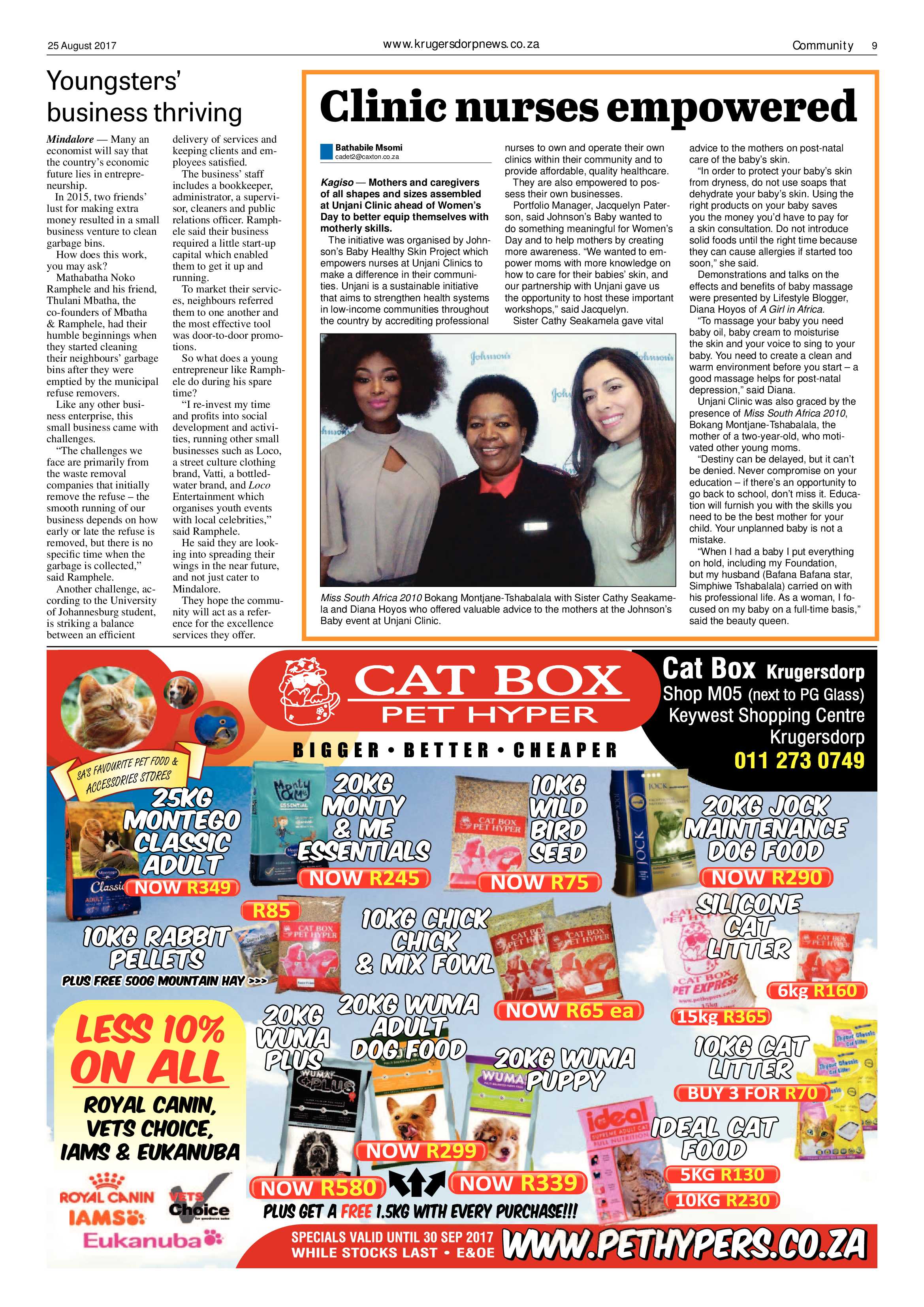 Krugersdorp News 25 August 2017 page 9