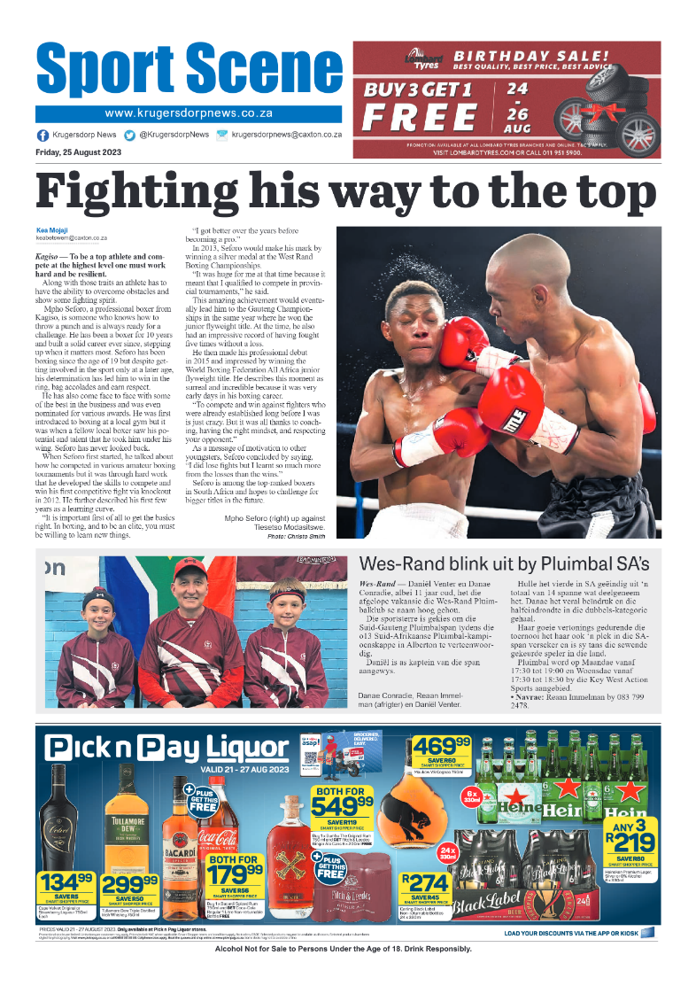 Krugersdorp News 25 August 2023 page 12