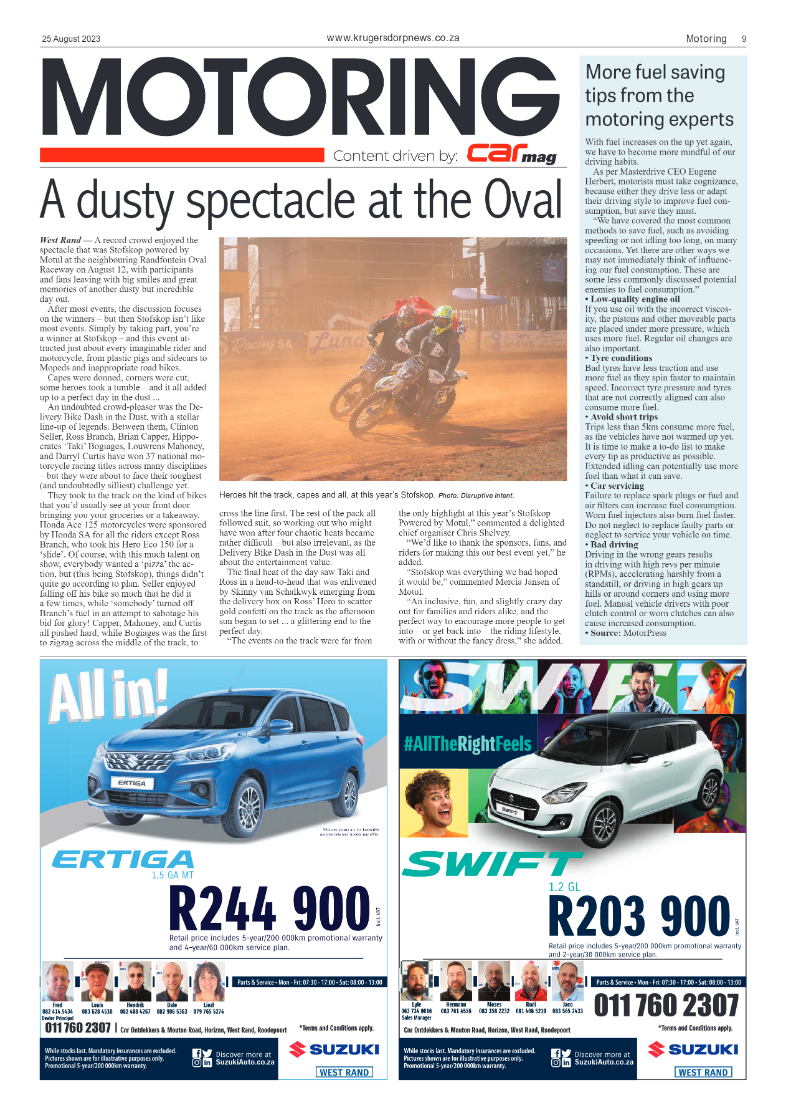 Krugersdorp News 25 August 2023 page 9