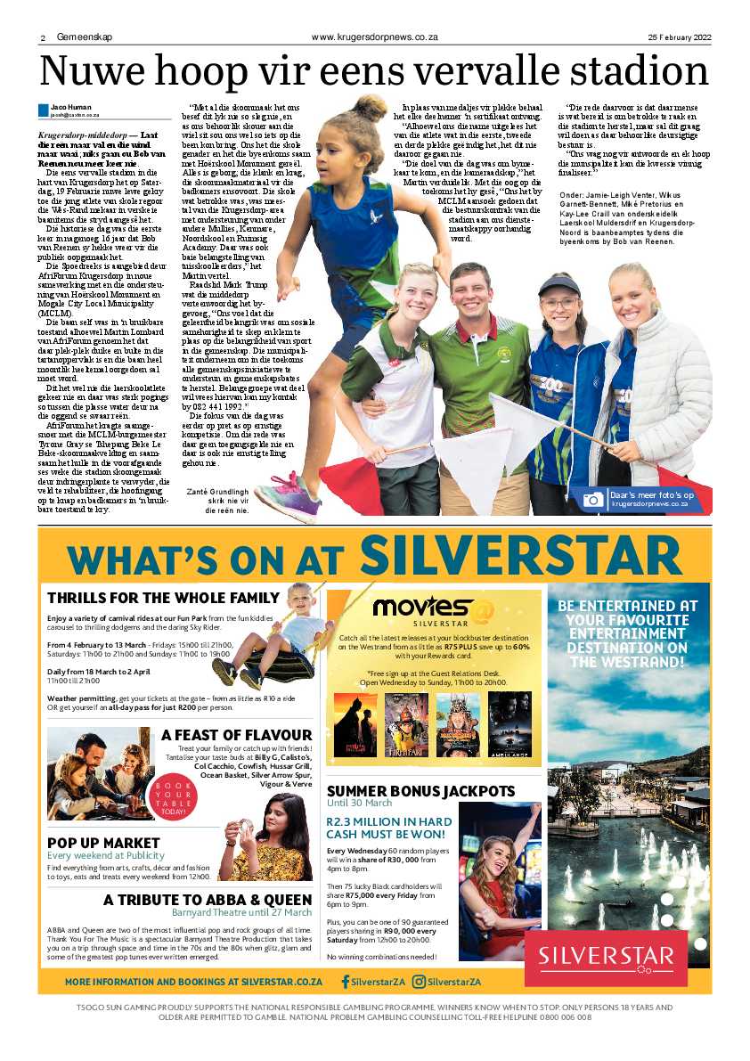 Krugersdorp News 25 February 2022 page 2