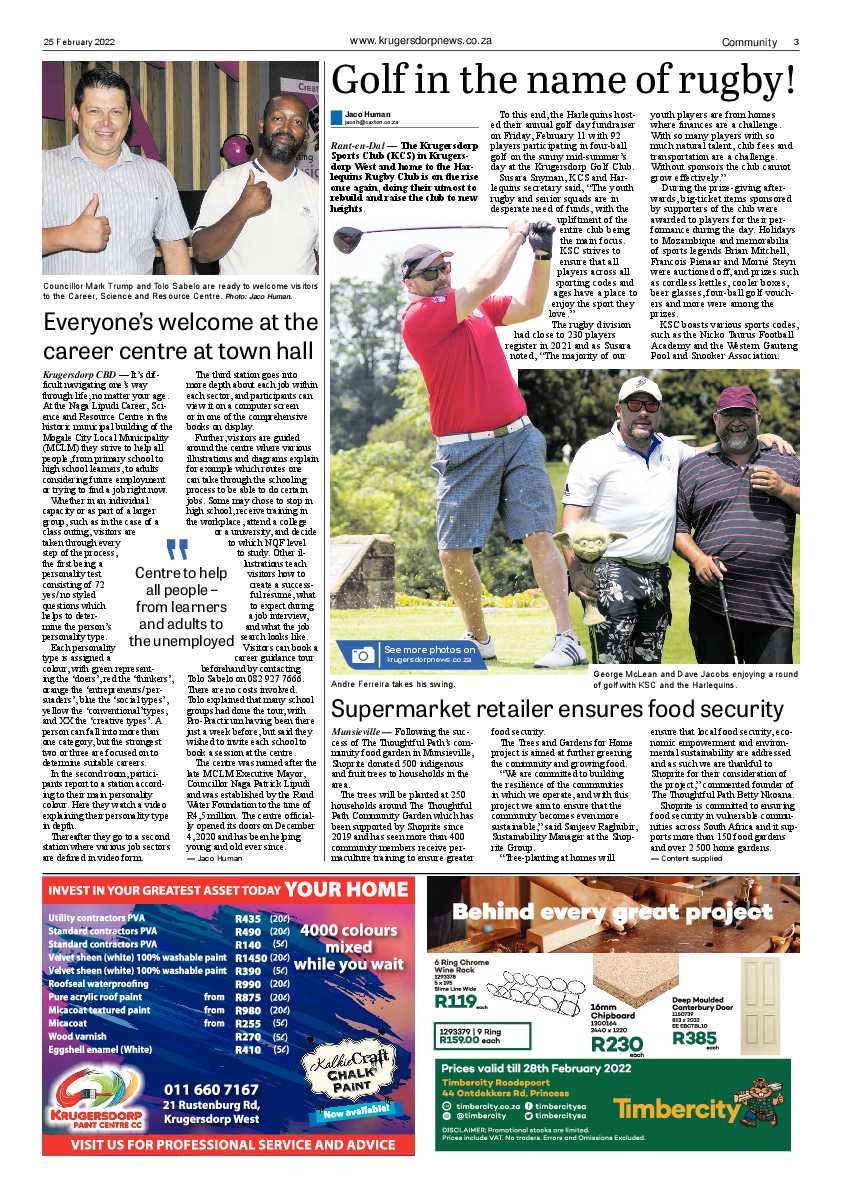 Krugersdorp News 25 February 2022 page 3