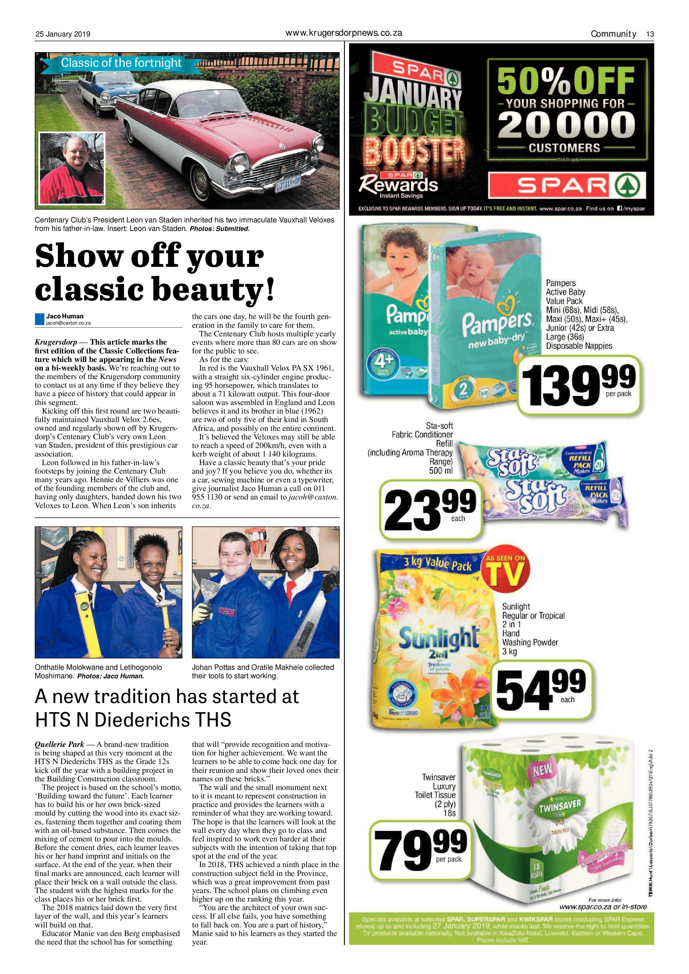 Krugersdorp News 25 January 2019 page 13