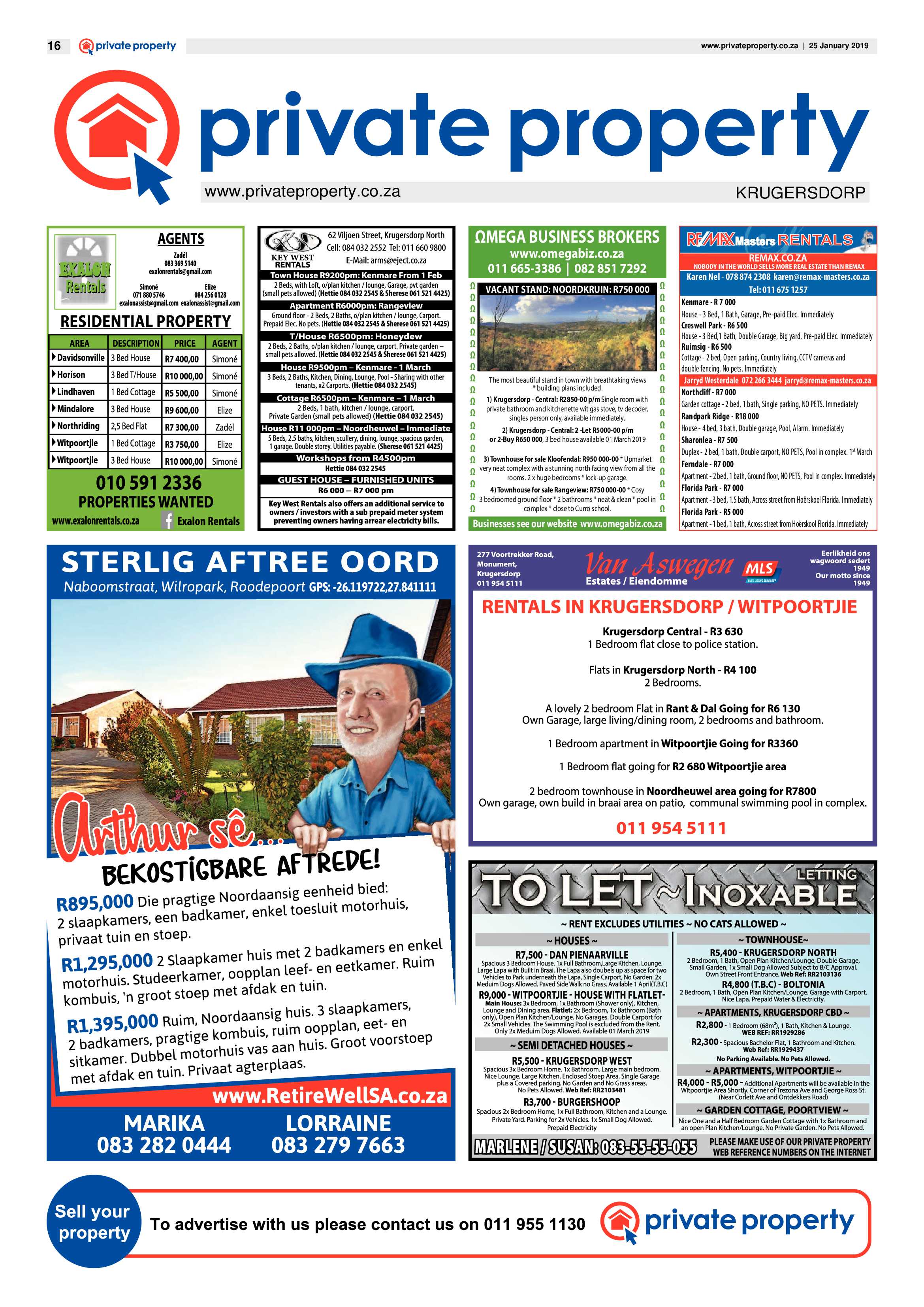 Krugersdorp News 25 January 2019 page 16