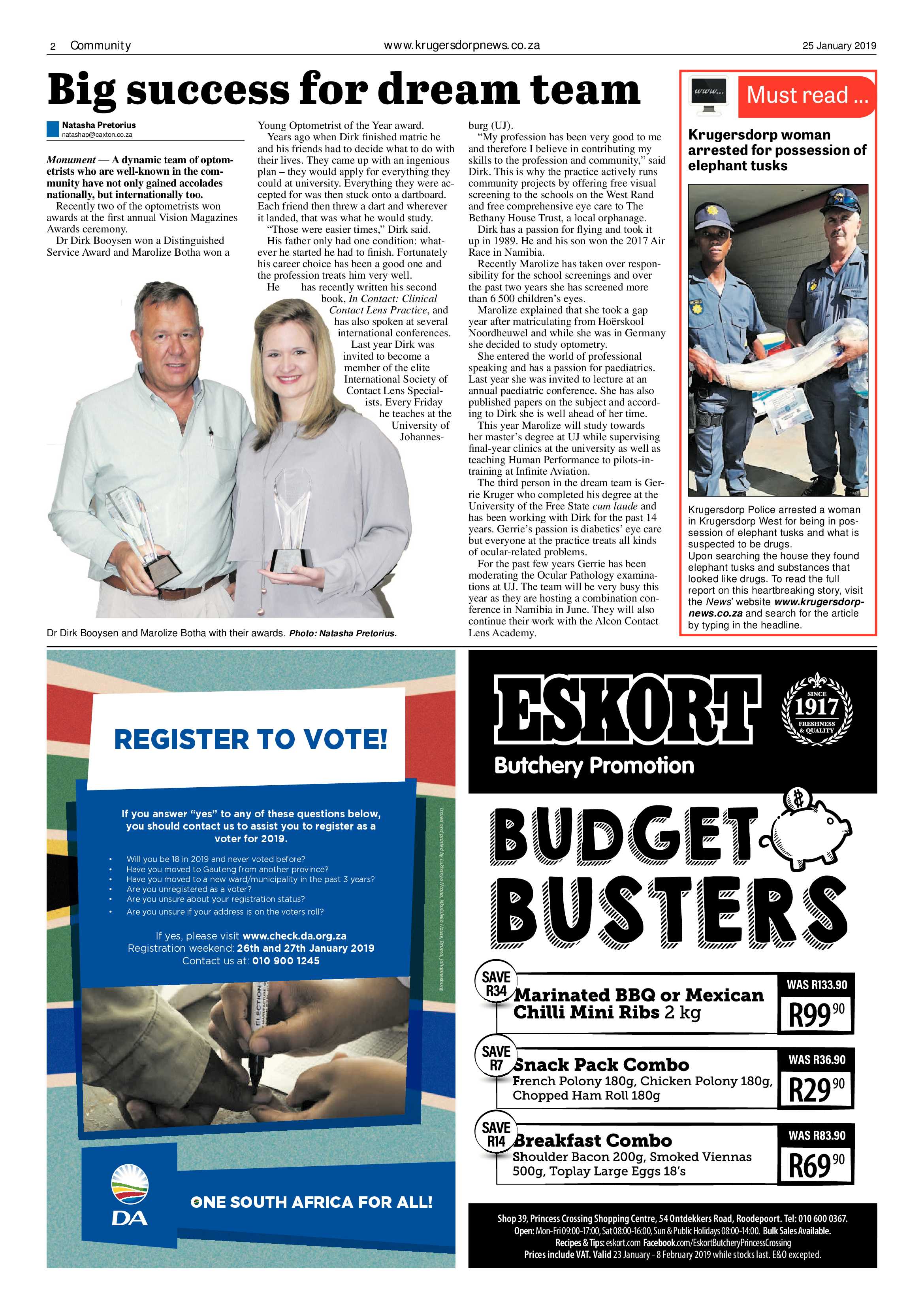 Krugersdorp News 25 January 2019 page 2