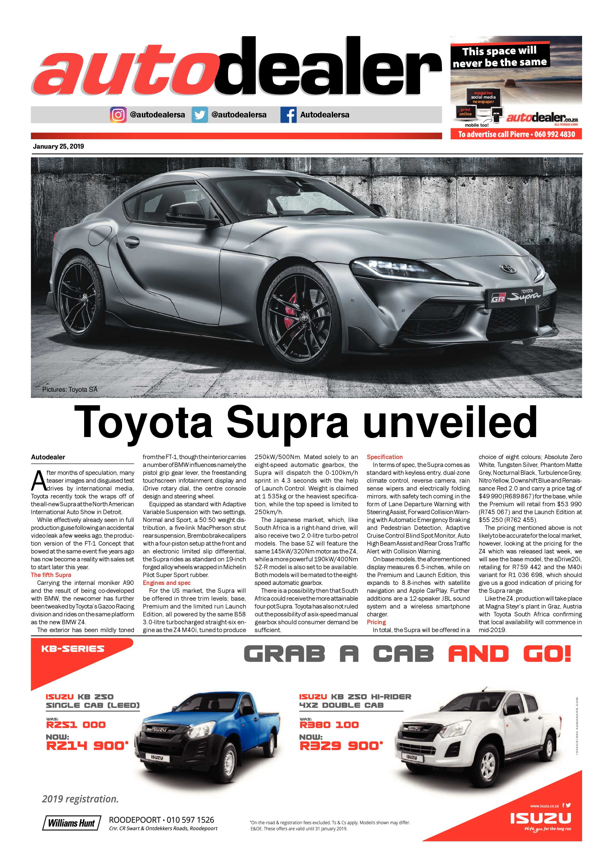 Krugersdorp News 25 January 2019 page 21