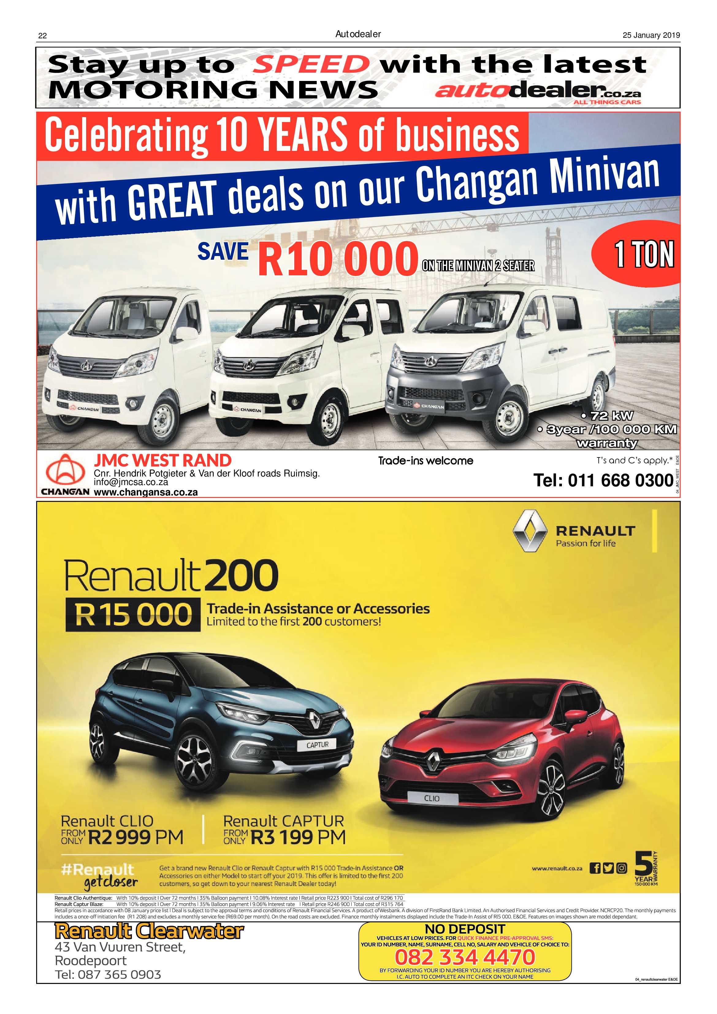 Krugersdorp News 25 January 2019 page 22
