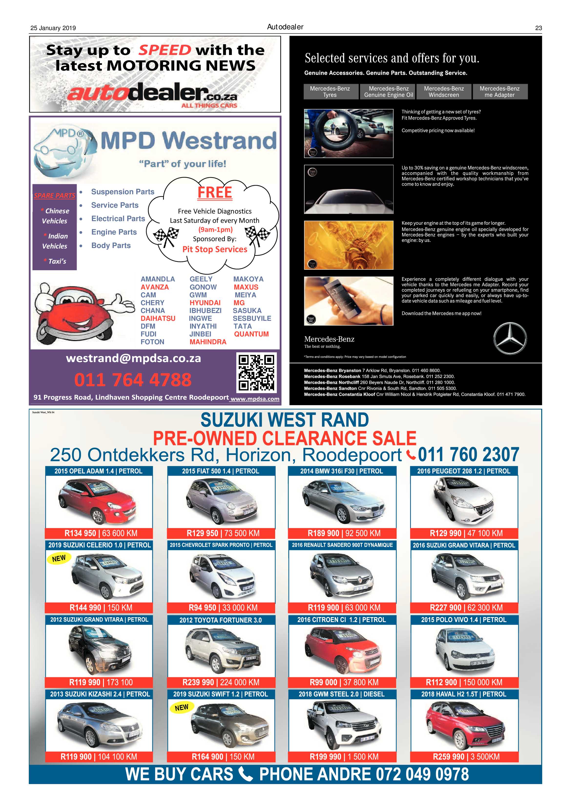 Krugersdorp News 25 January 2019 page 23