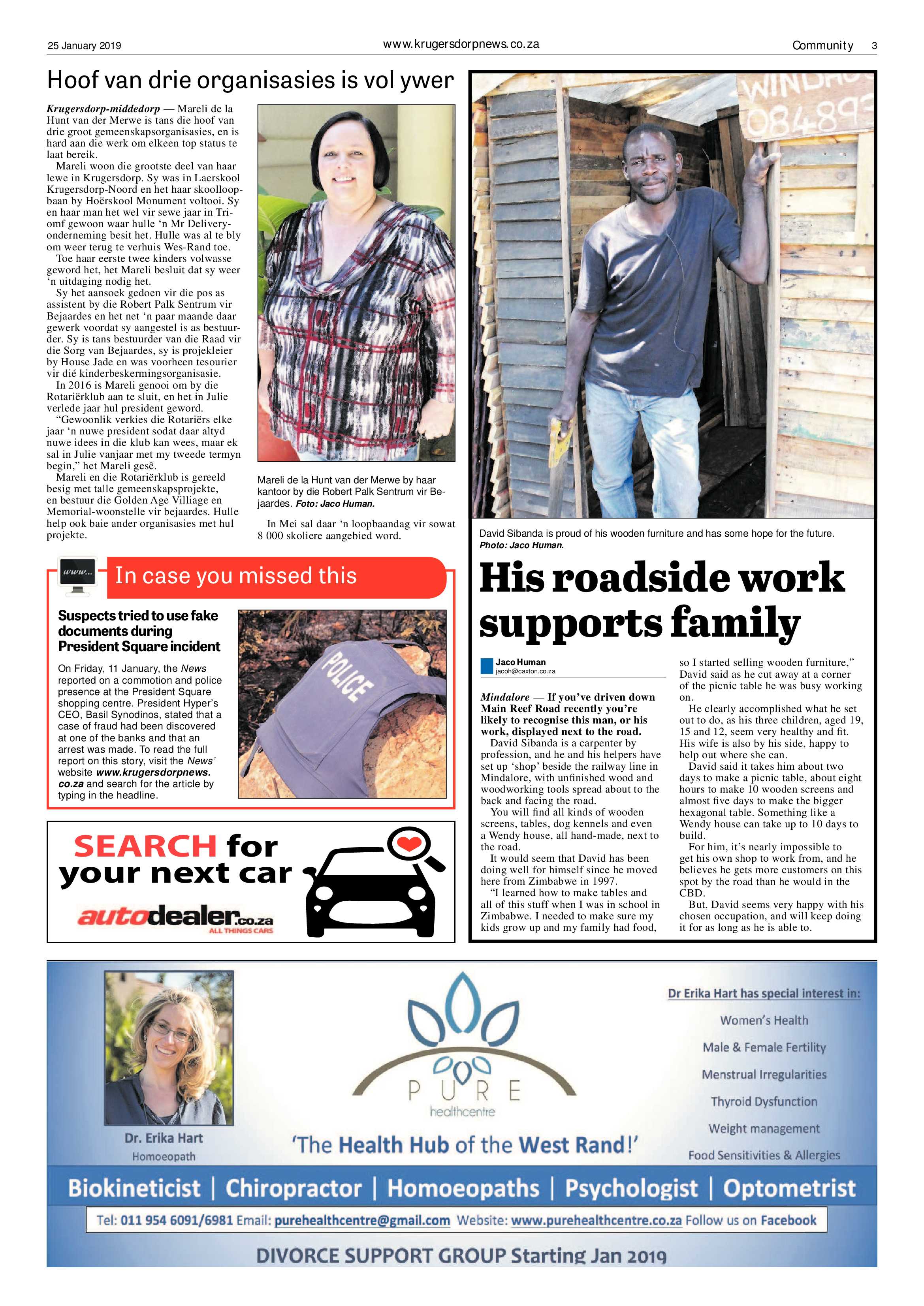 Krugersdorp News 25 January 2019 page 3