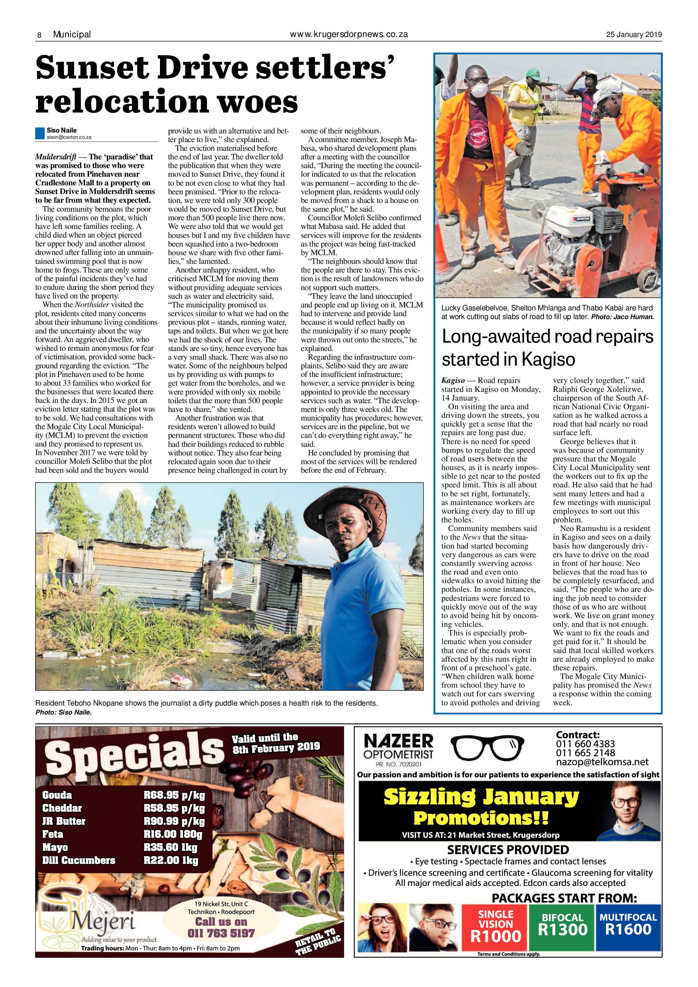 Krugersdorp News 25 January 2019 page 8