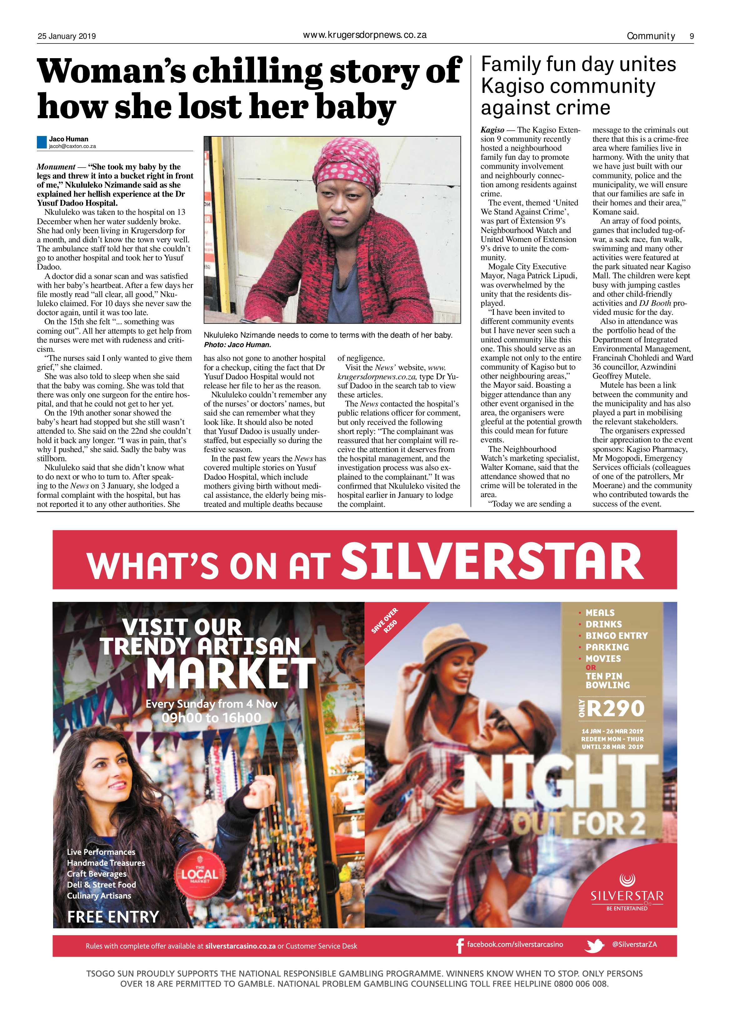 Krugersdorp News 25 January 2019 page 9