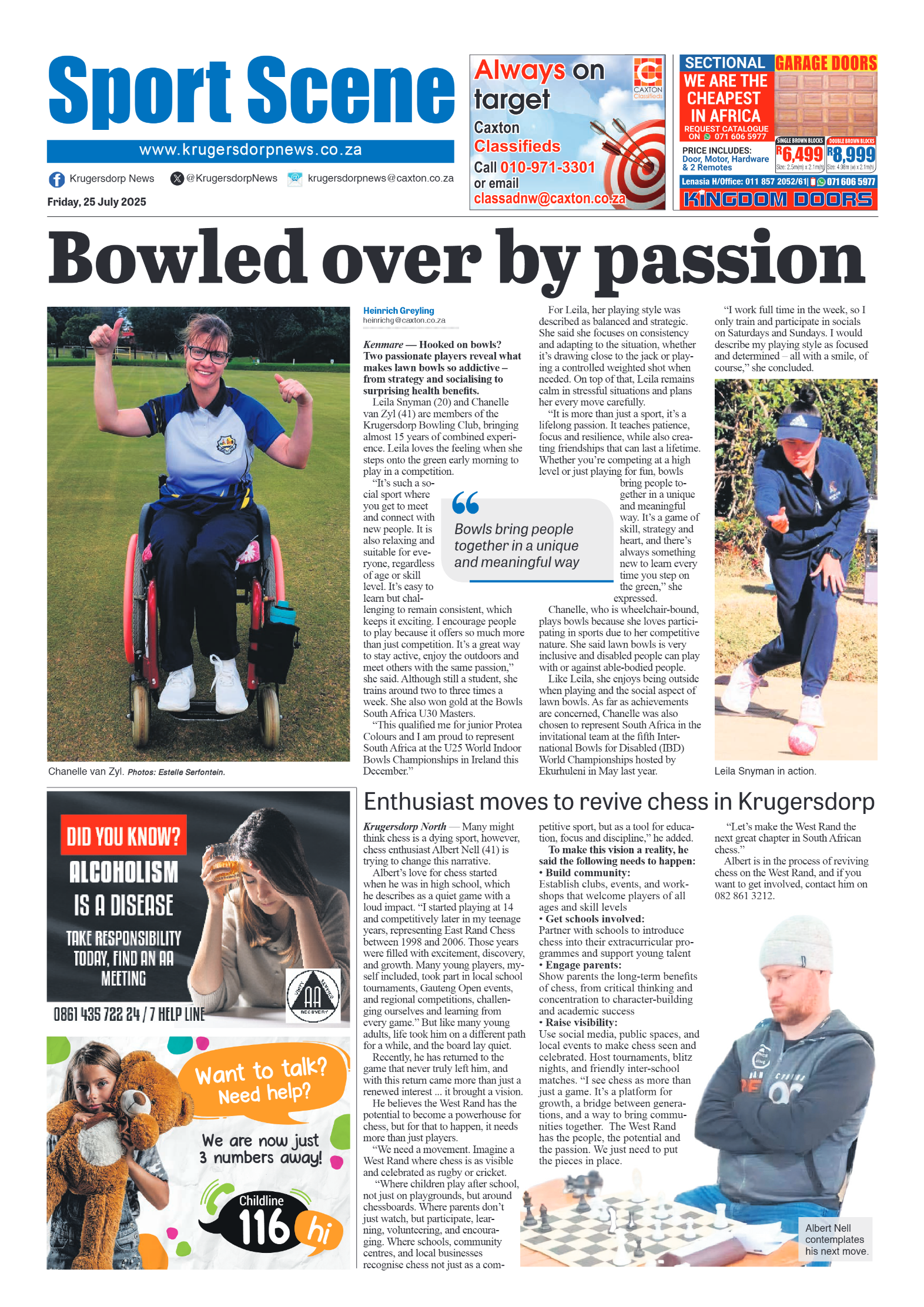 Krugersdorp News 25 July 2025 page 12
