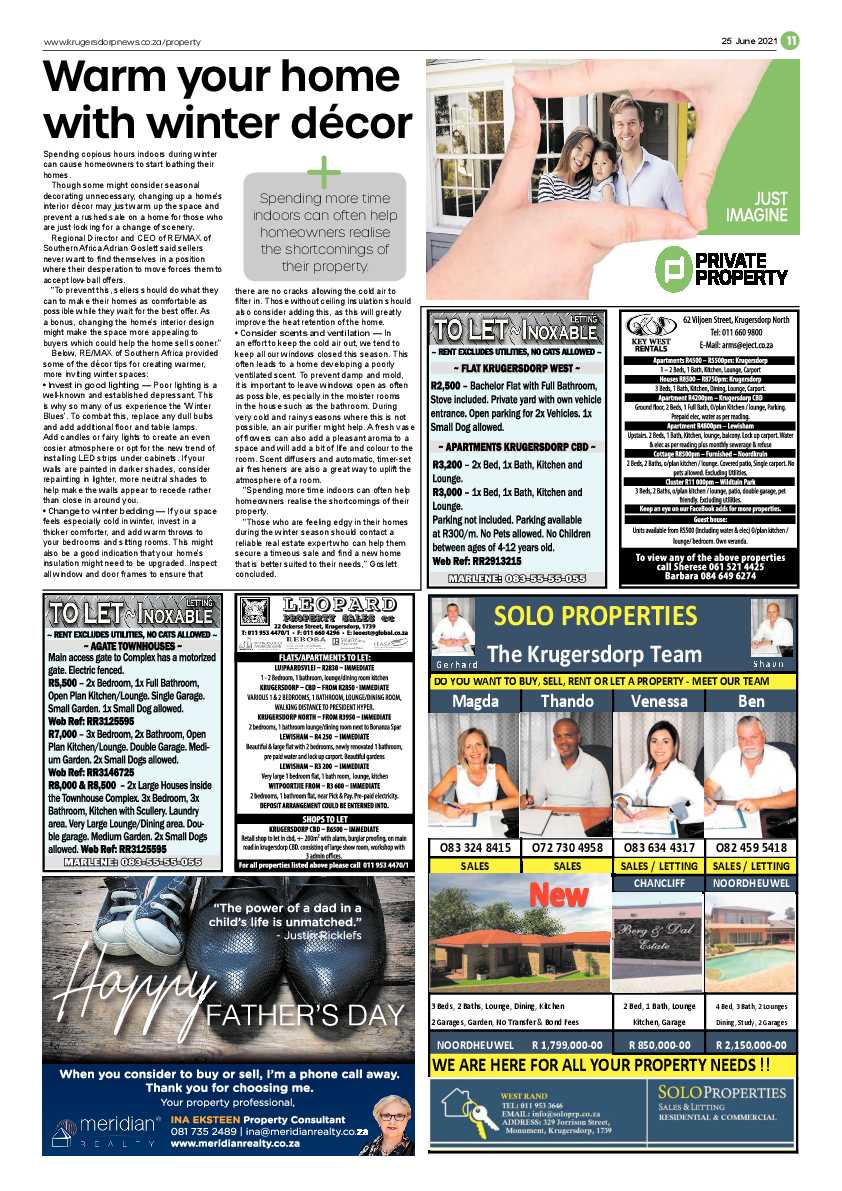 Krugersdorp News 25 June 2021 page 11