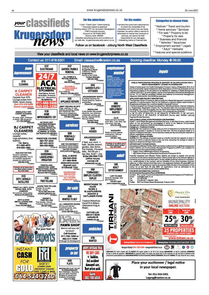 Krugersdorp News 25 June 2021 page 18