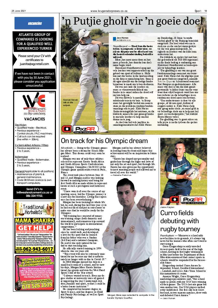 Krugersdorp News 25 June 2021 page 19