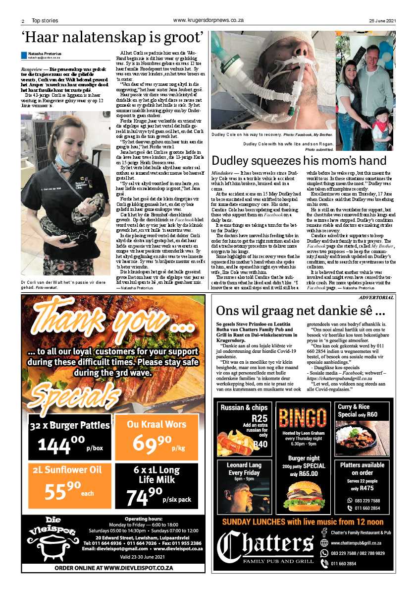 Krugersdorp News 25 June 2021 page 2