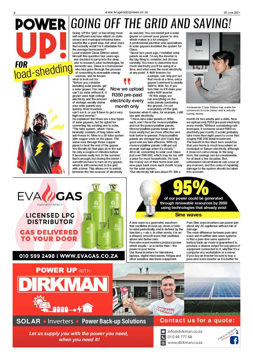 Krugersdorp News 25 June 2021 page 8