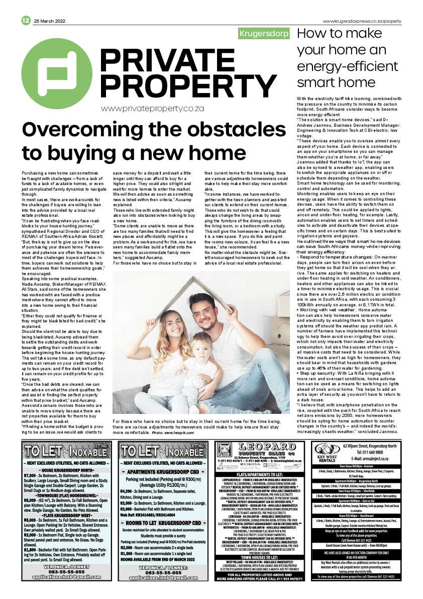 Krugersdorp News 25 March 2022 page 12