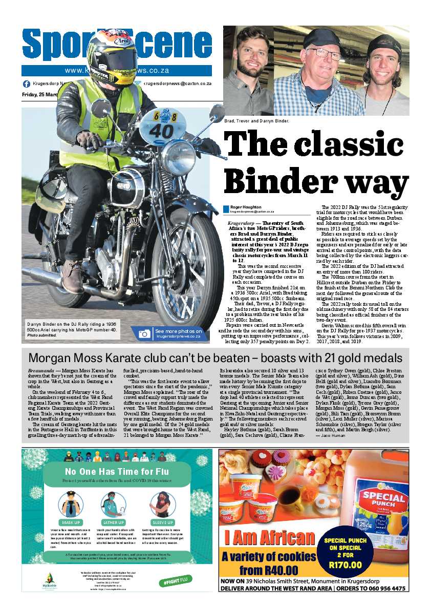 Krugersdorp News 25 March 2022 page 16