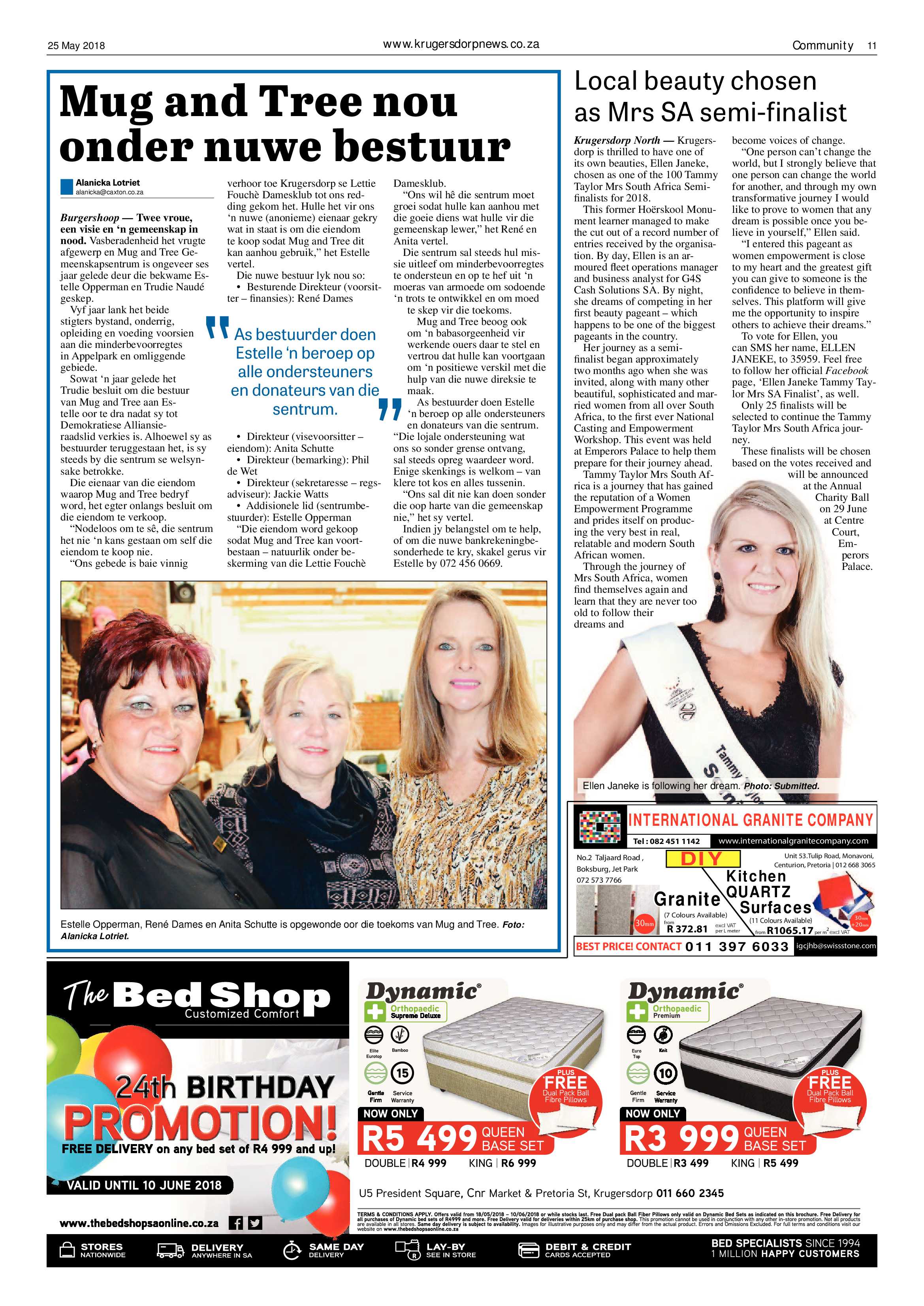 Krugersdorp News 25 May 2018 page 11