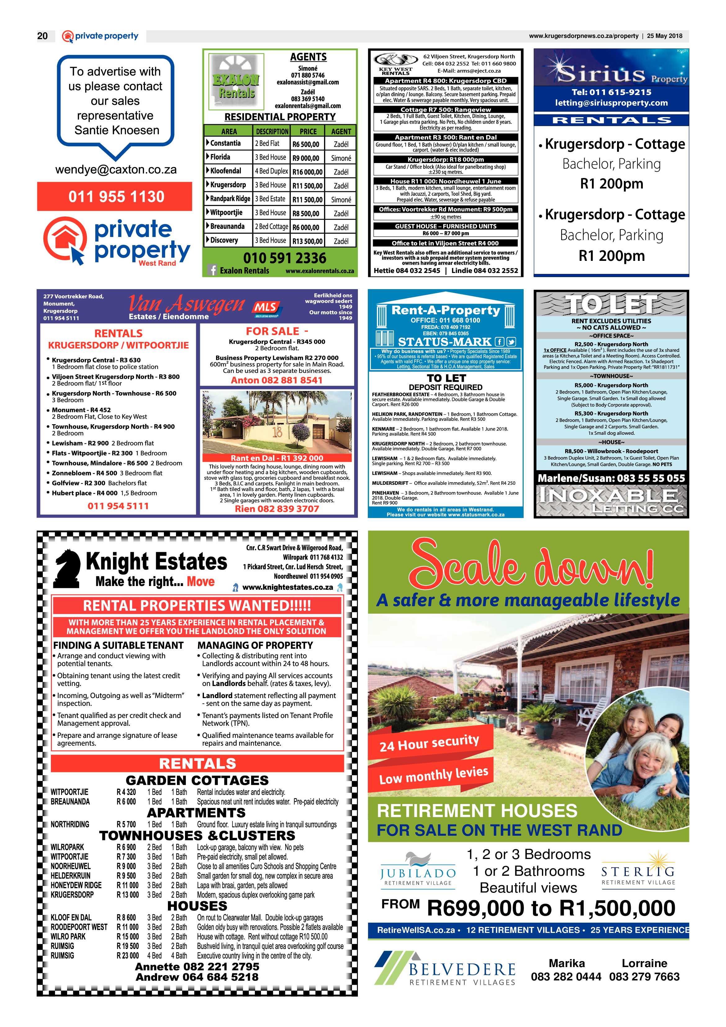 Krugersdorp News 25 May 2018 page 20