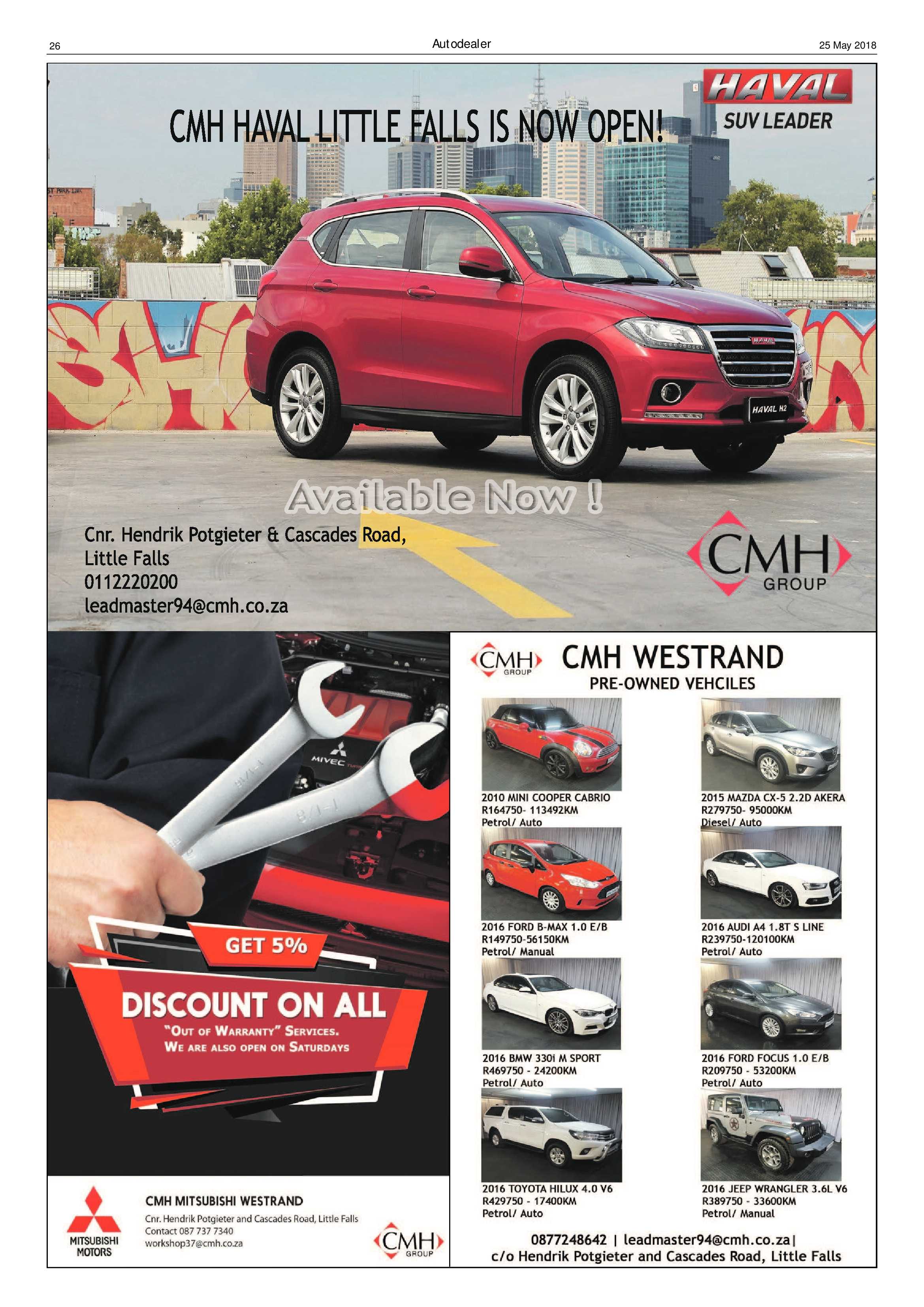 Krugersdorp News 25 May 2018 page 26