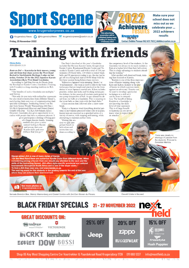 Krugersdorp News 25 November 2022 page 16