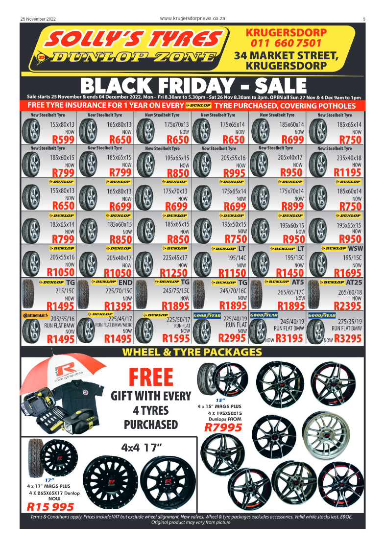 Krugersdorp News 25 November 2022 page 5