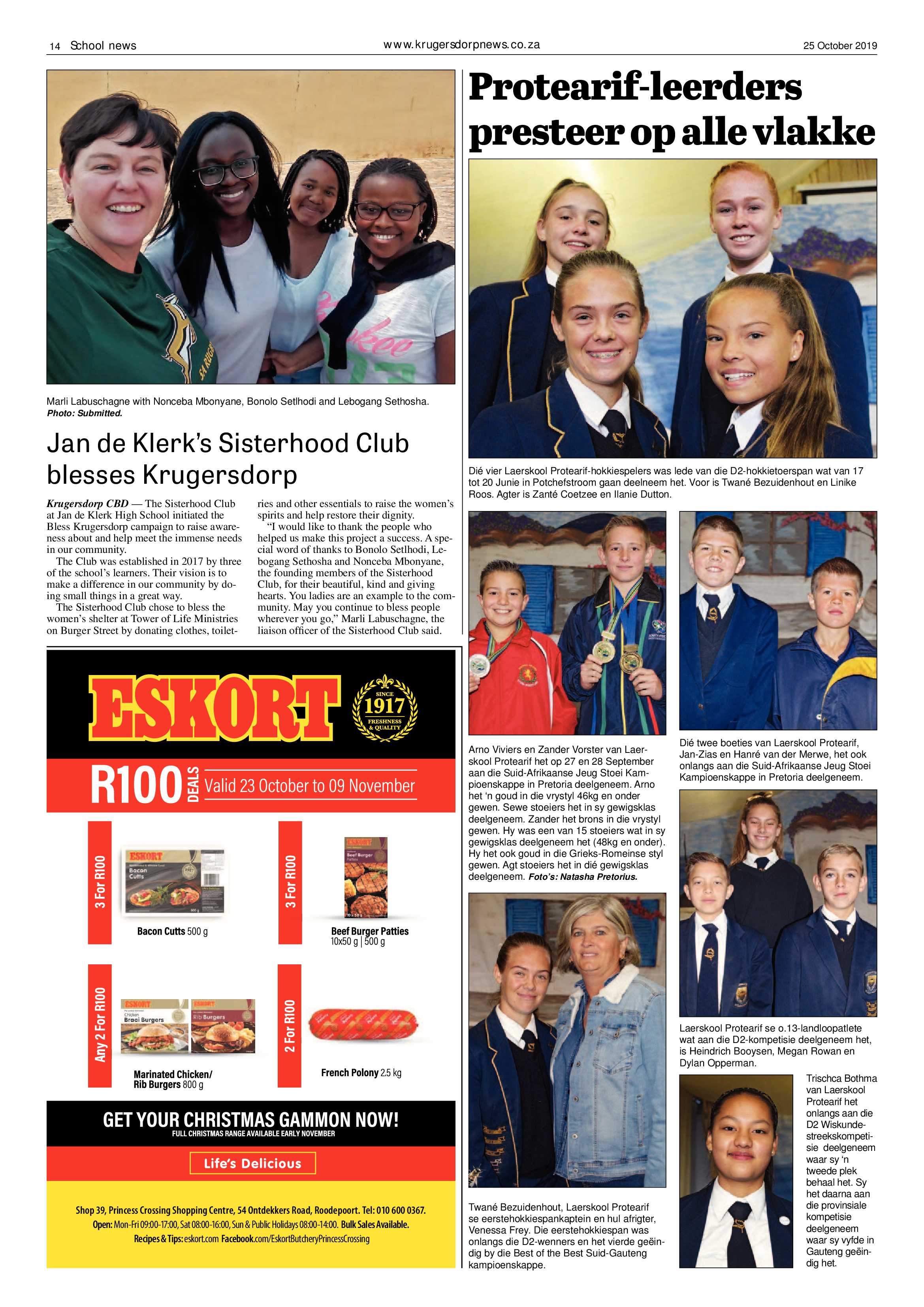 Krugersdorp News 25 October 2019 page 14