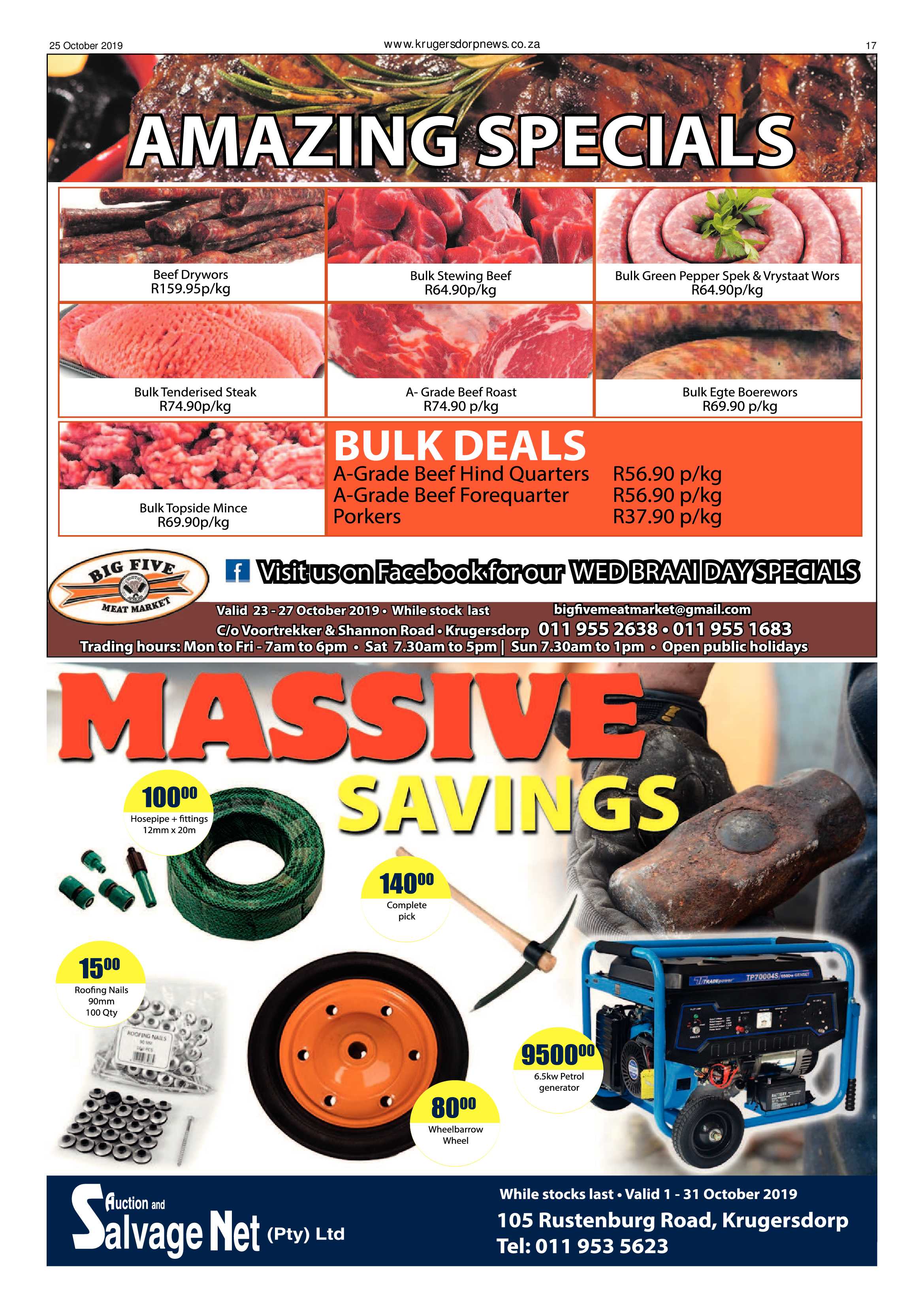 Krugersdorp News 25 October 2019 page 17