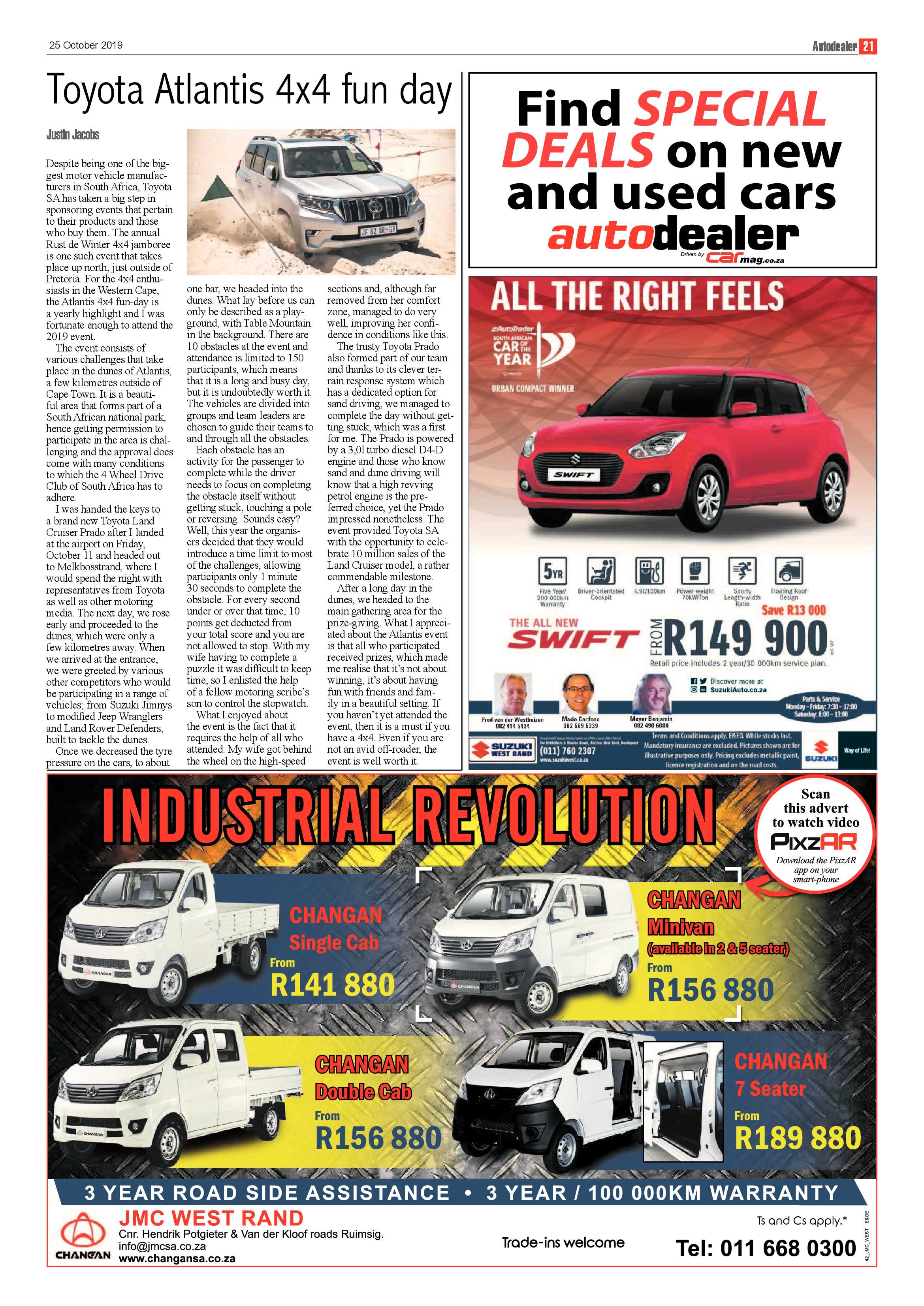 Krugersdorp News 25 October 2019 page 21