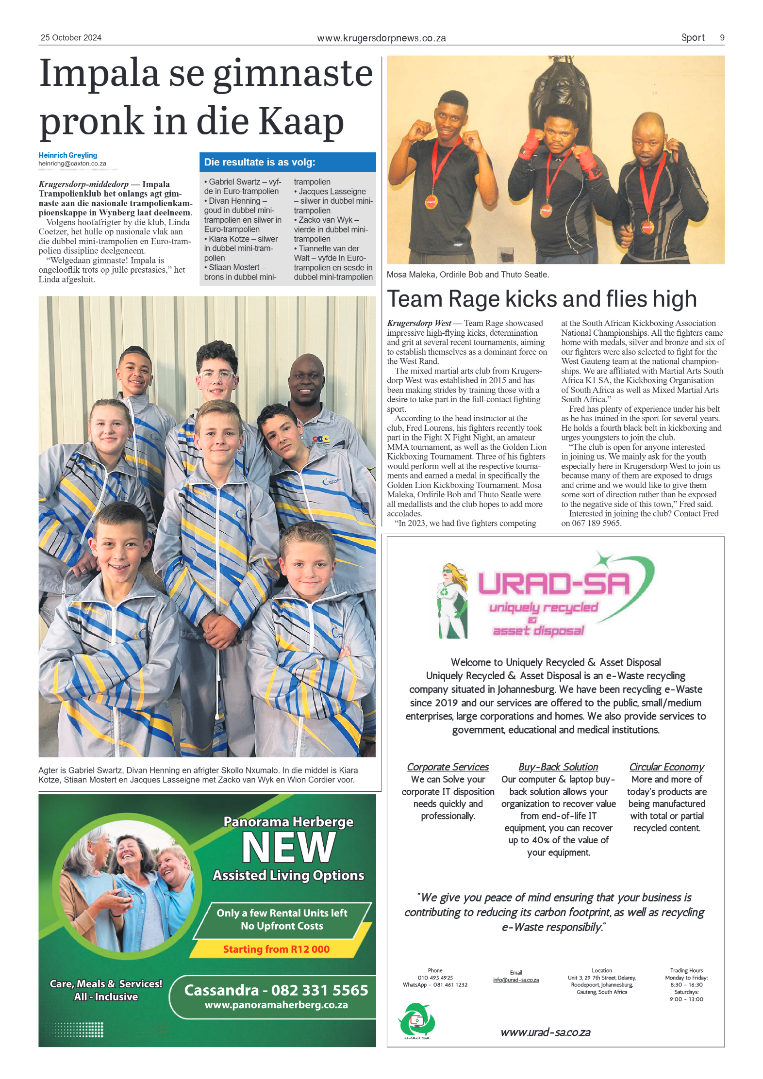 Krugersdorp News 25 October 2024 page 11