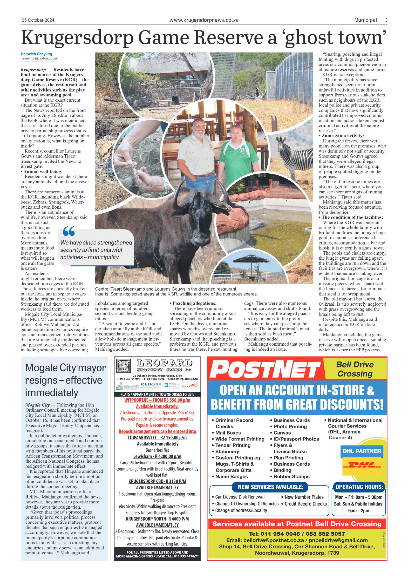 Krugersdorp News 25 October 2024 page 5