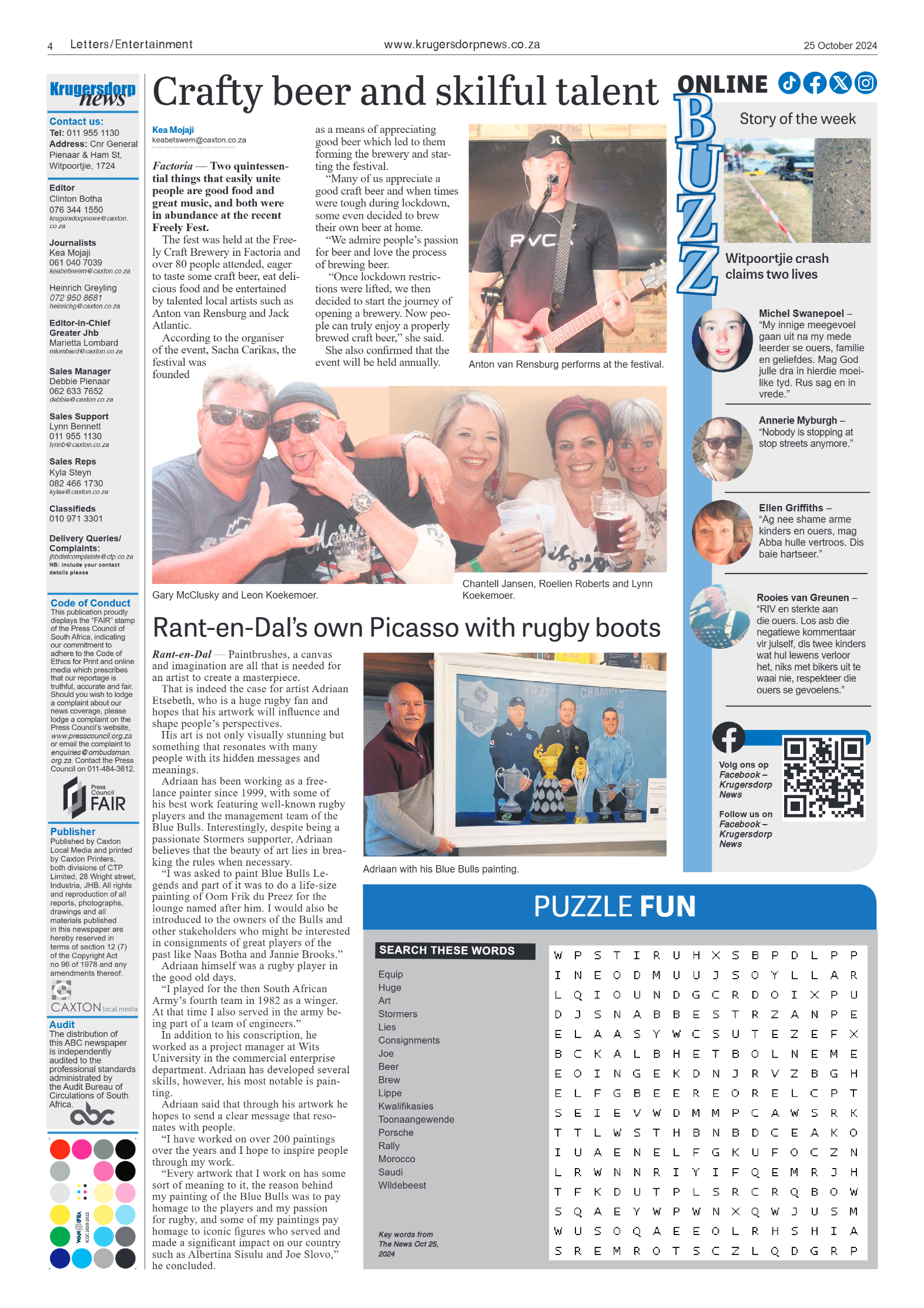 Krugersdorp News 25 October 2024 page 6