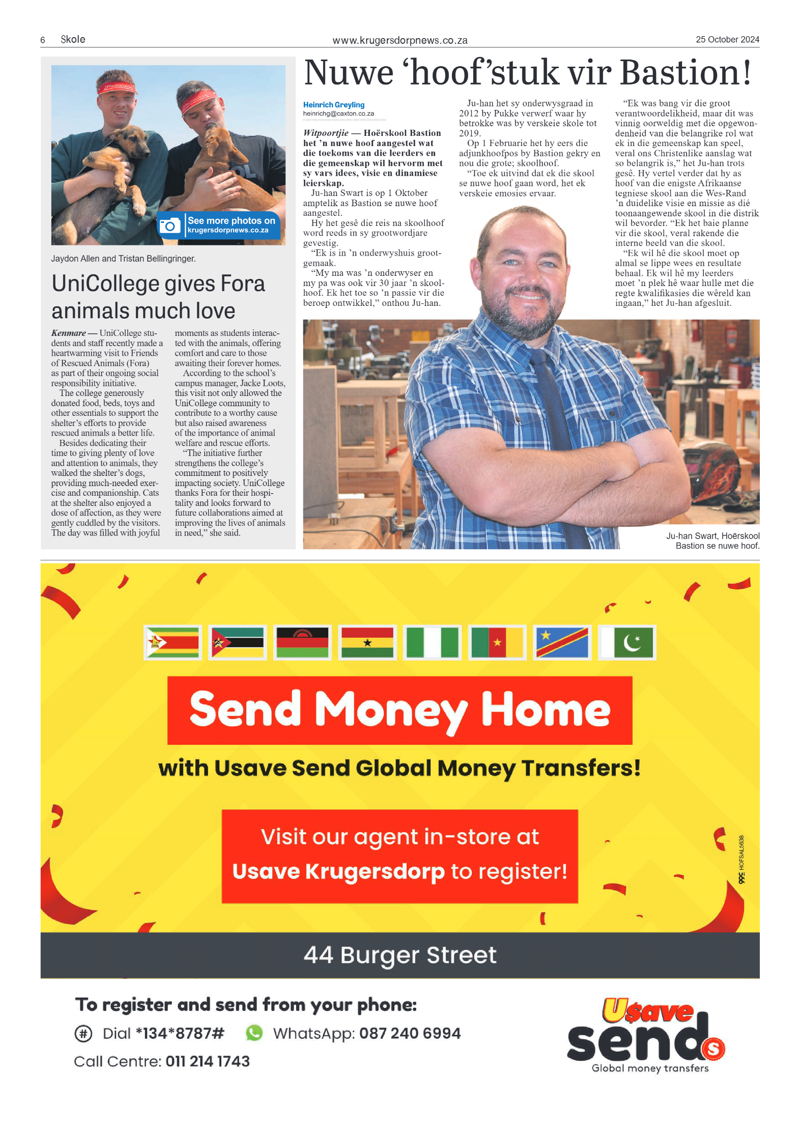 Krugersdorp News 25 October 2024 page 8