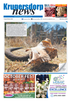 Krugersdorp News 25 October 2024