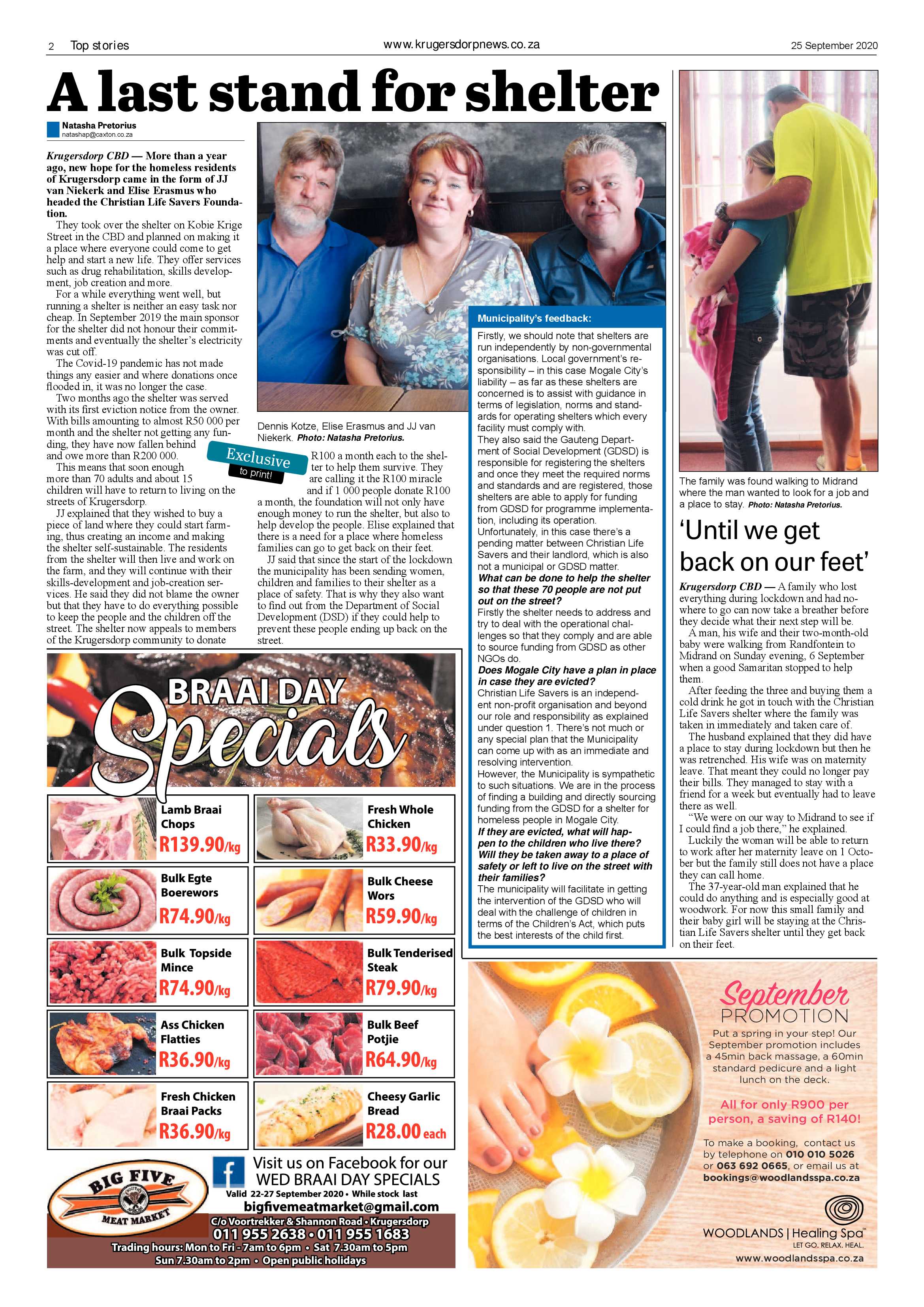 Krugersdorp News 25 September 2020 page 2