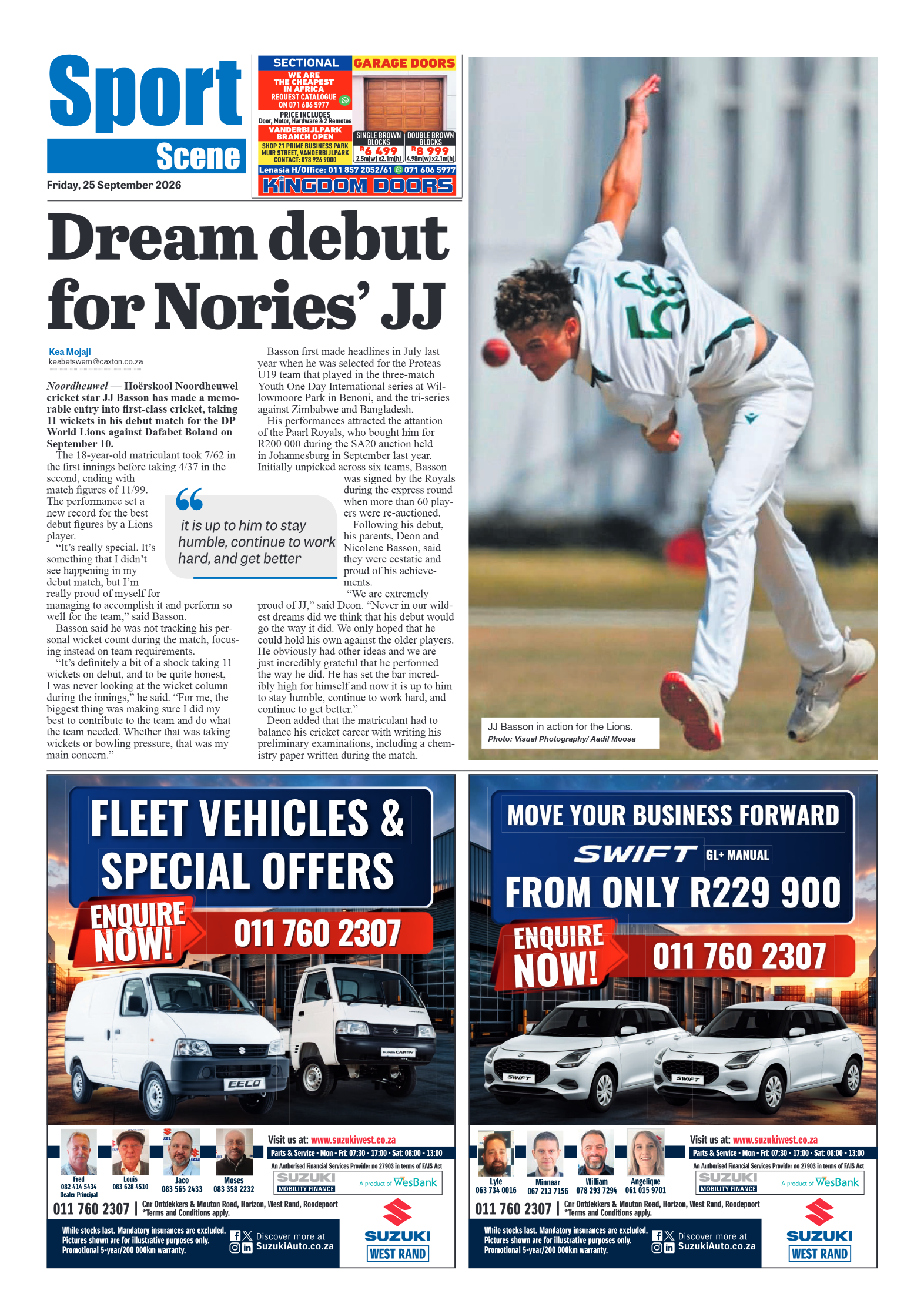 Krugersdorp News 26 September 2026 page 12