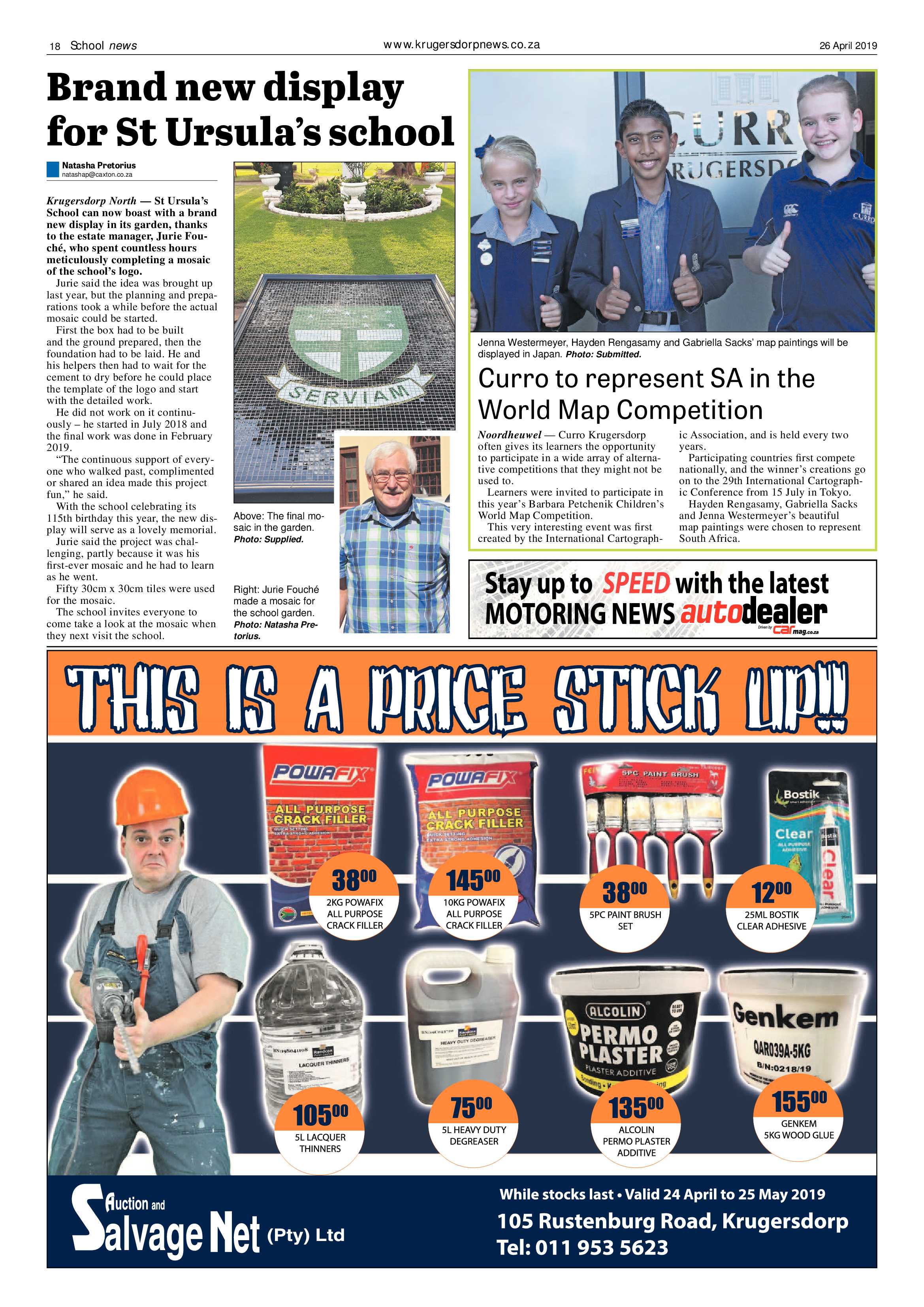 Krugersdorp News 26 April 2019 page 18