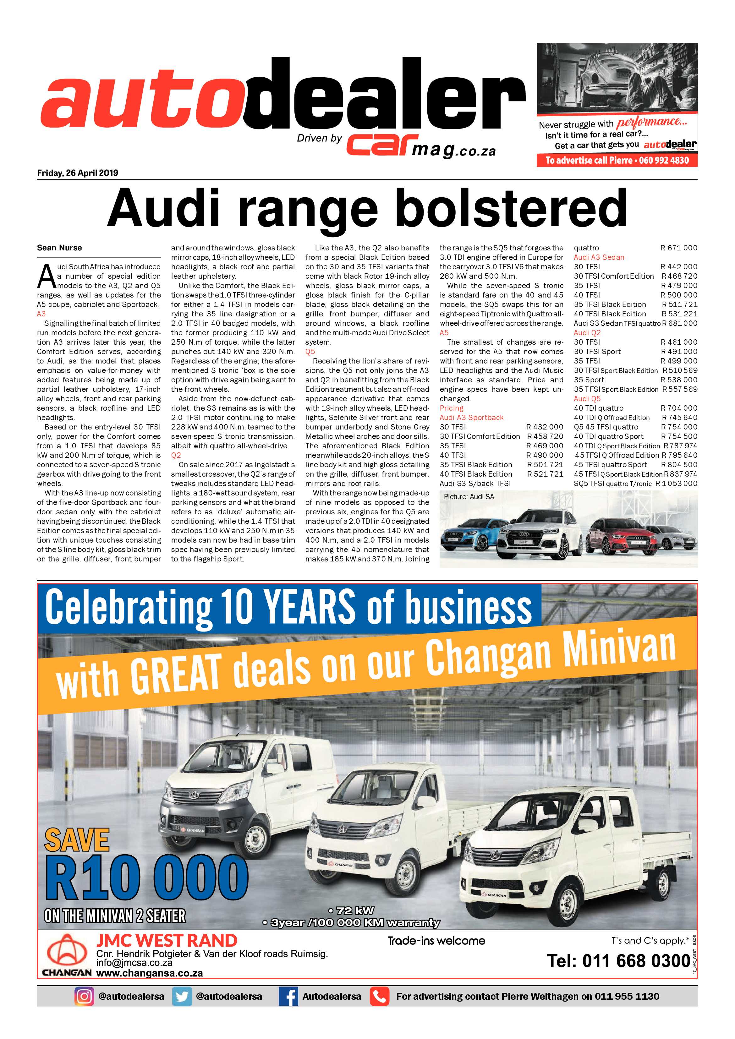 Krugersdorp News 26 April 2019 page 26