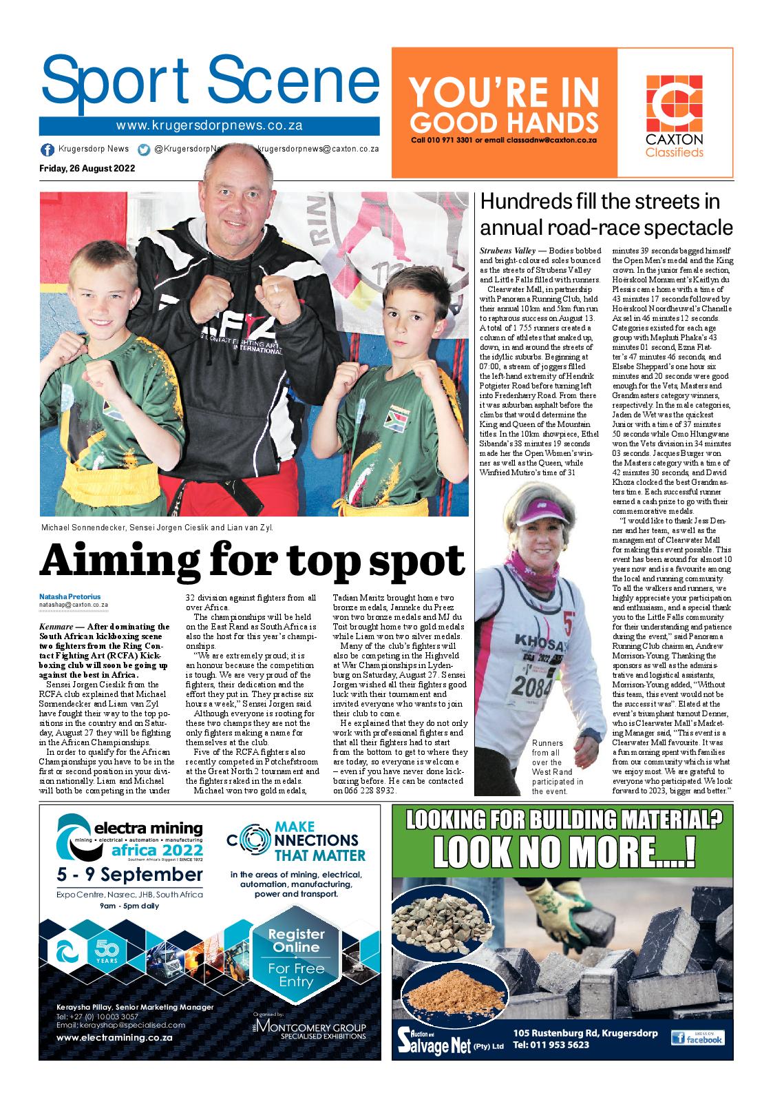 Krugersdorp News 26 August 2022 page 12