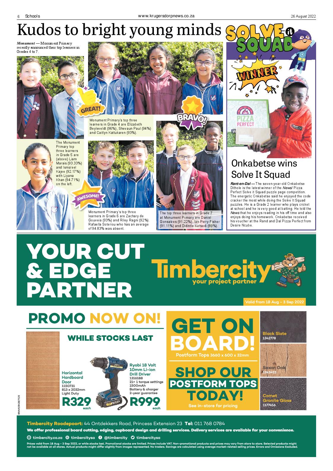 Krugersdorp News 26 August 2022 page 6