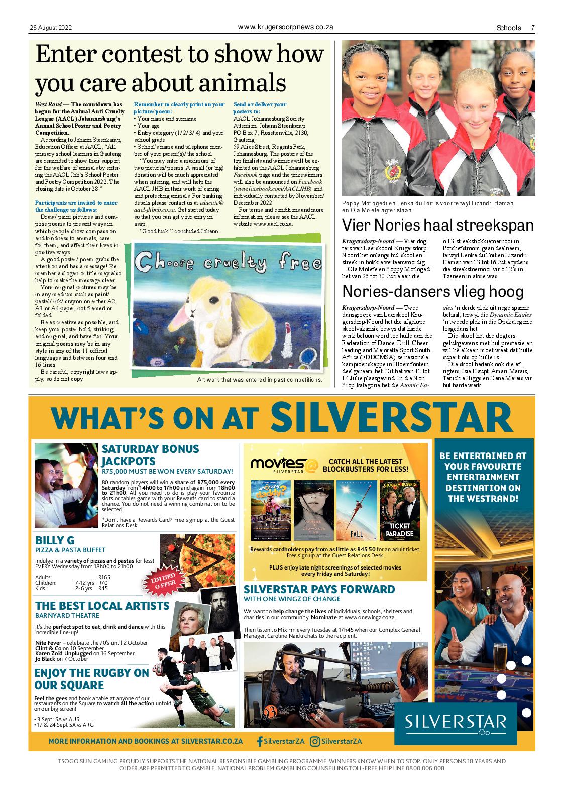 Krugersdorp News 26 August 2022 page 7