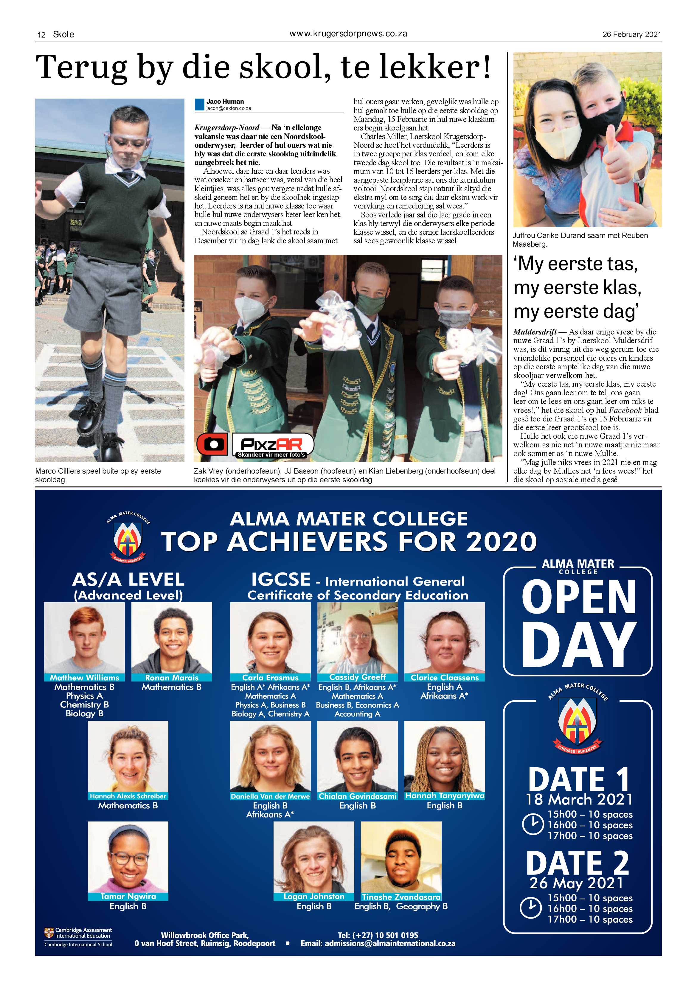 Krugersdorp News 26 February 2021 page 12