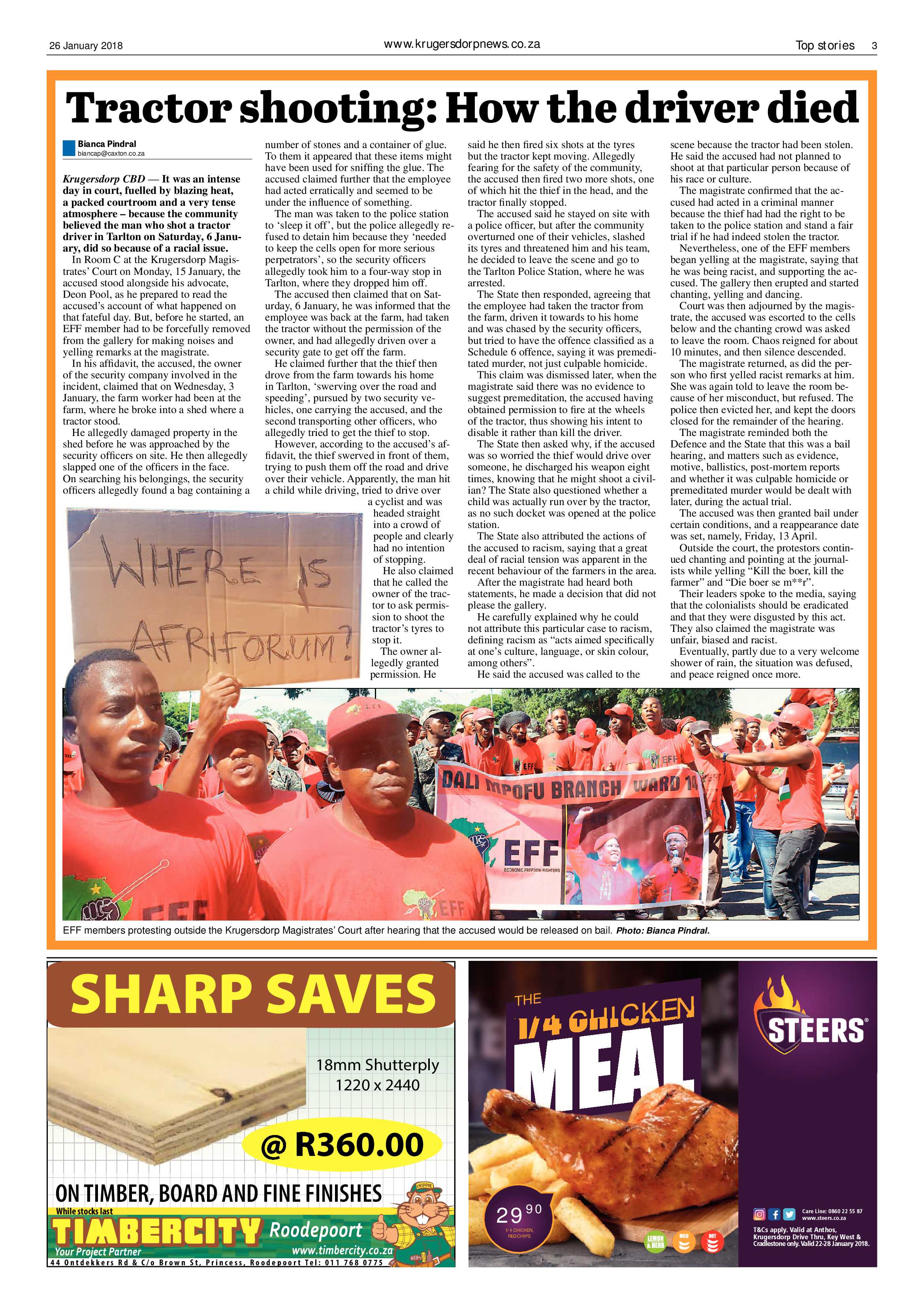 Krugersdorp News 26 January 2018 page 3