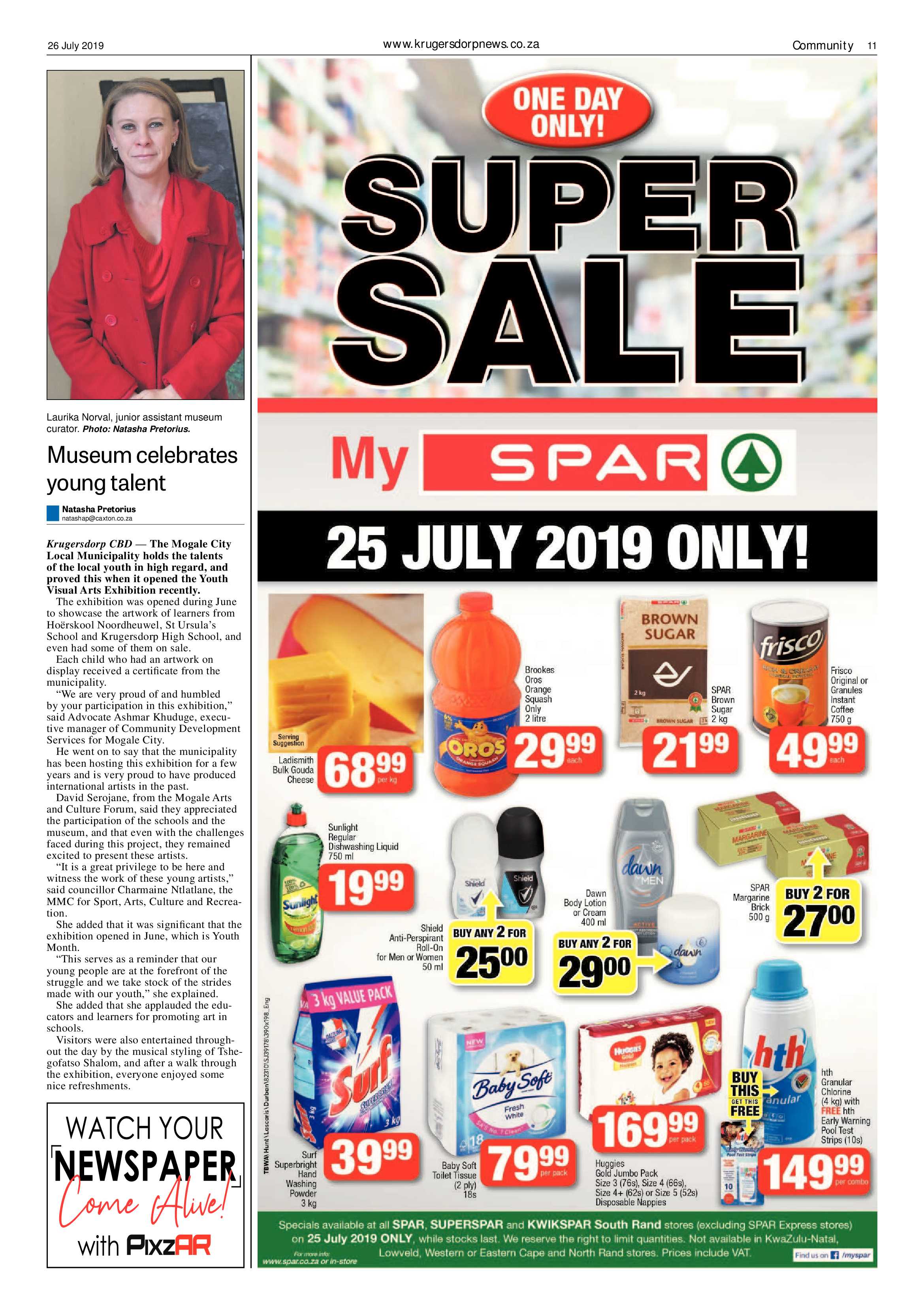 Krugersdorp News 26 July 2019 page 11