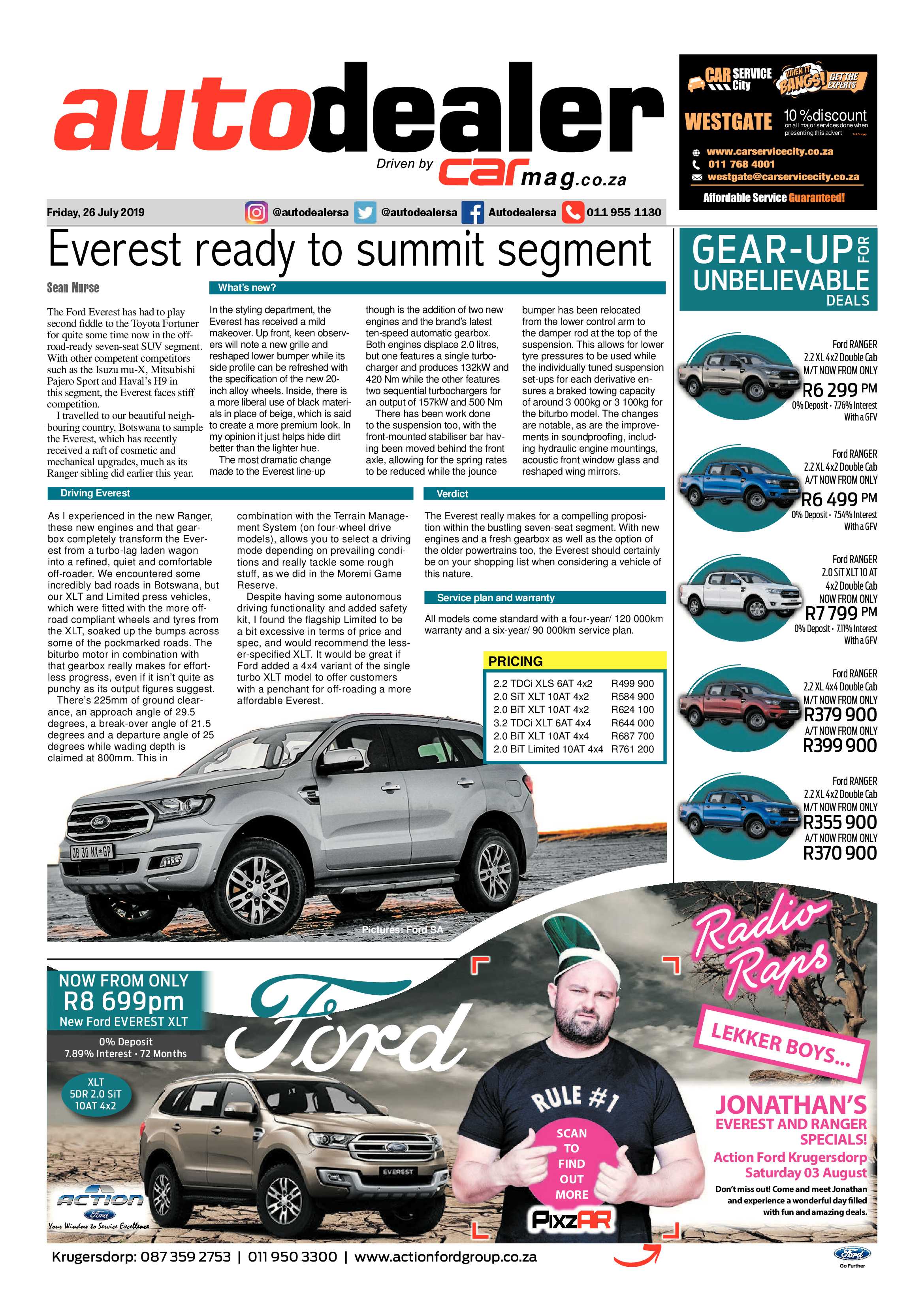 Krugersdorp News 26 July 2019 page 22