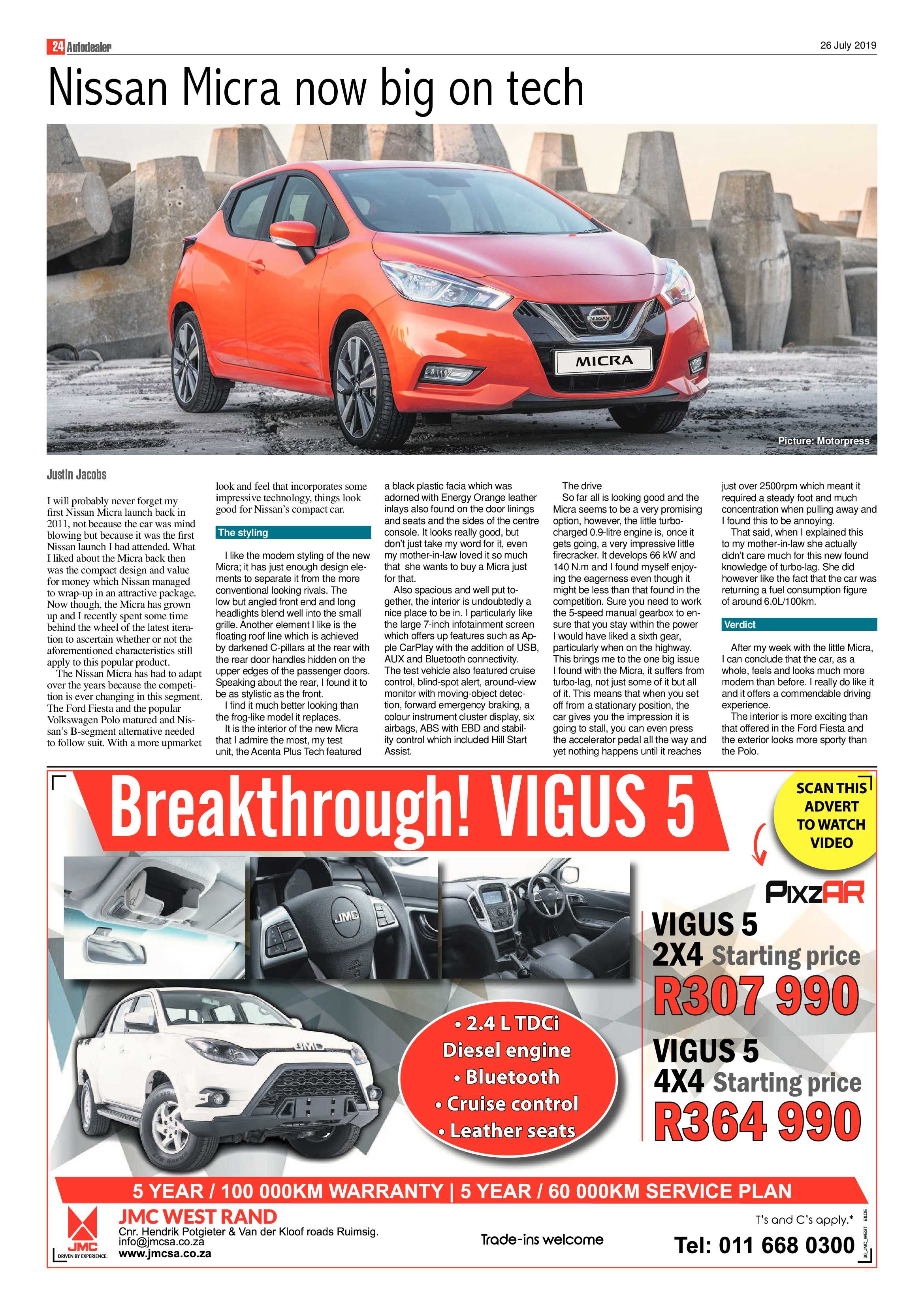 Krugersdorp News 26 July 2019 page 24
