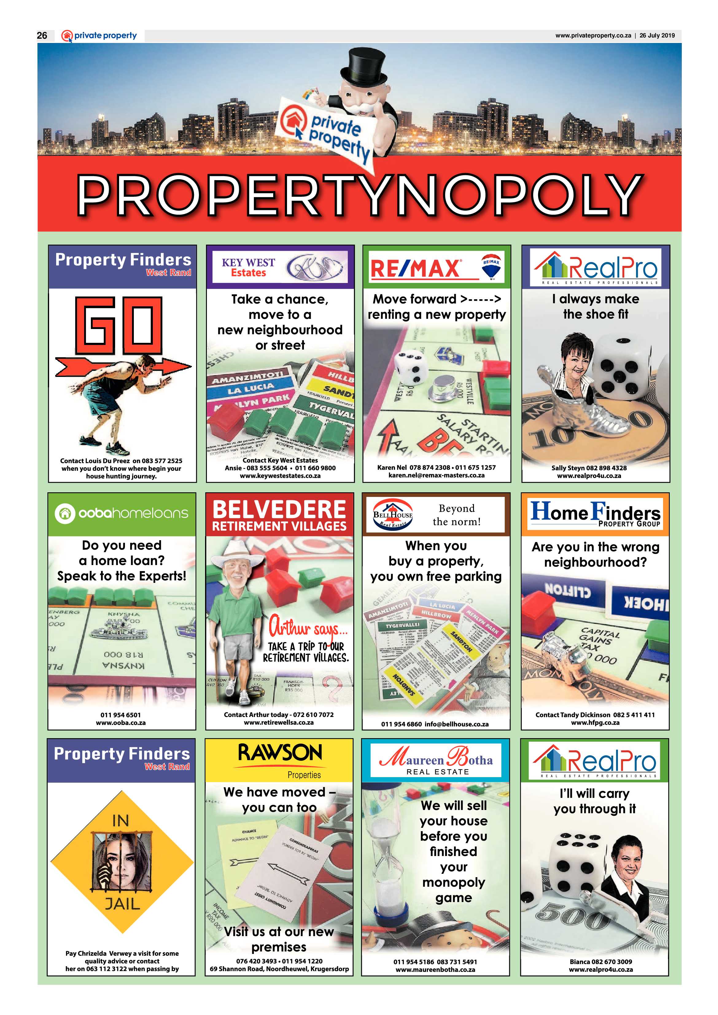 Krugersdorp News 26 July 2019 page 26